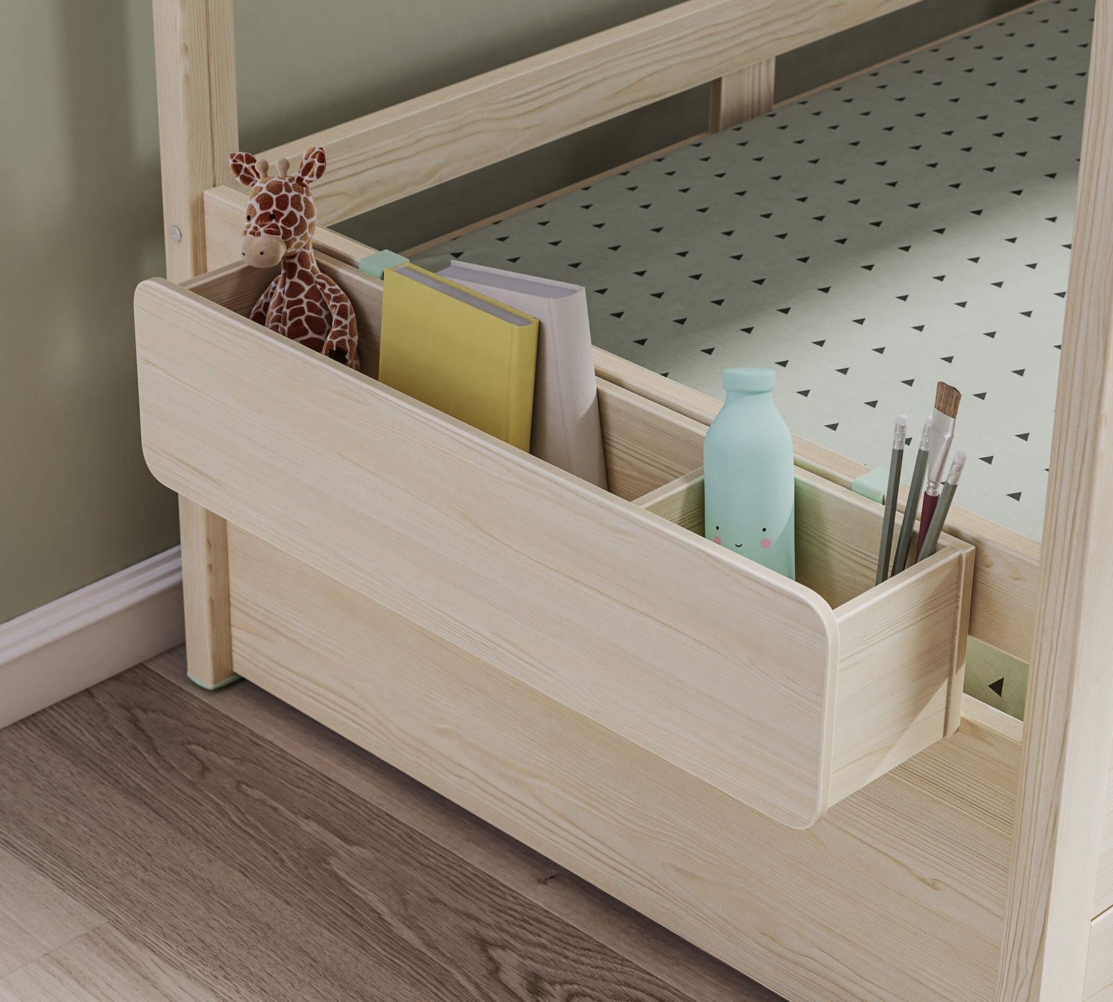 Montes Natural Mobile Box by Cilek