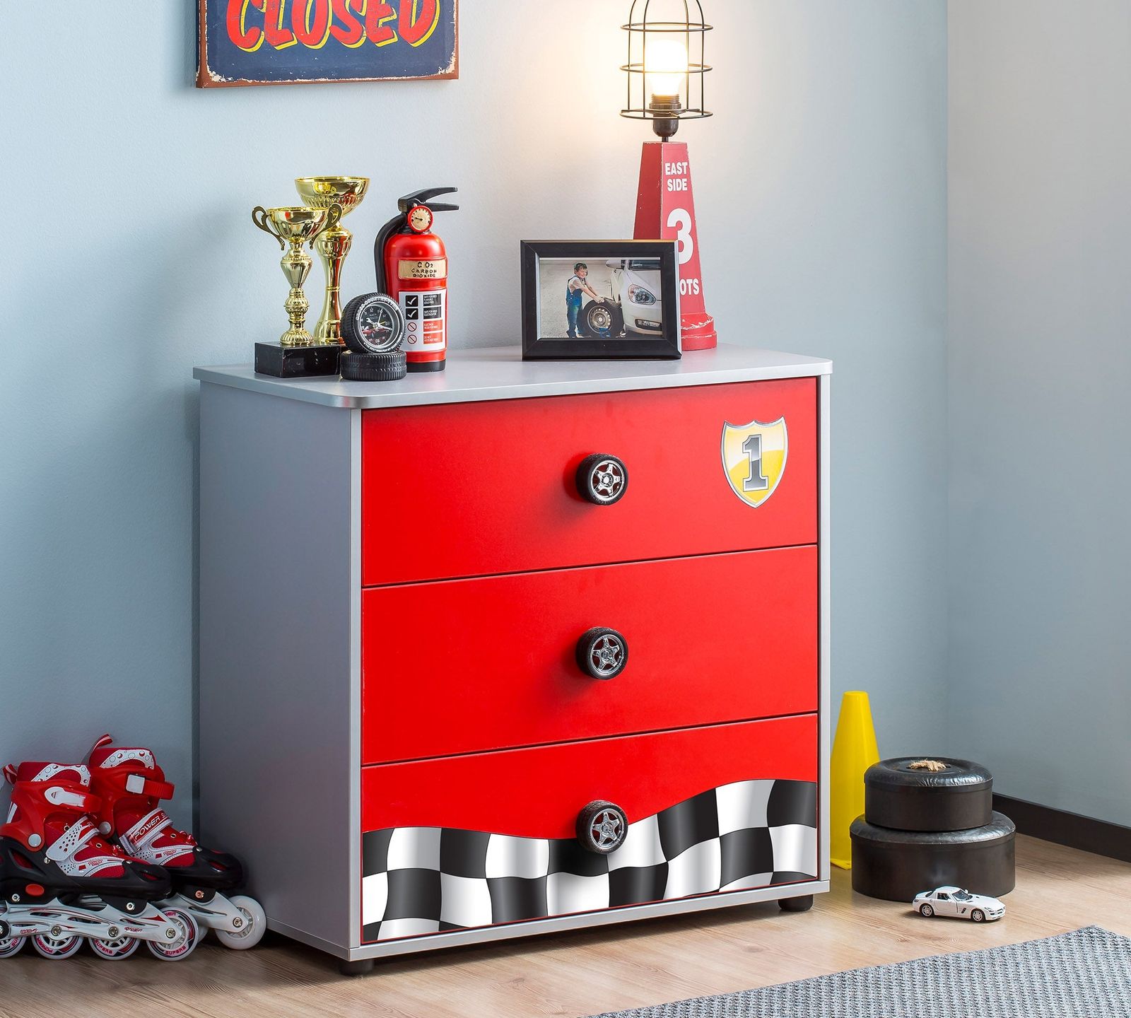 Race Cup Dresser by Cilek