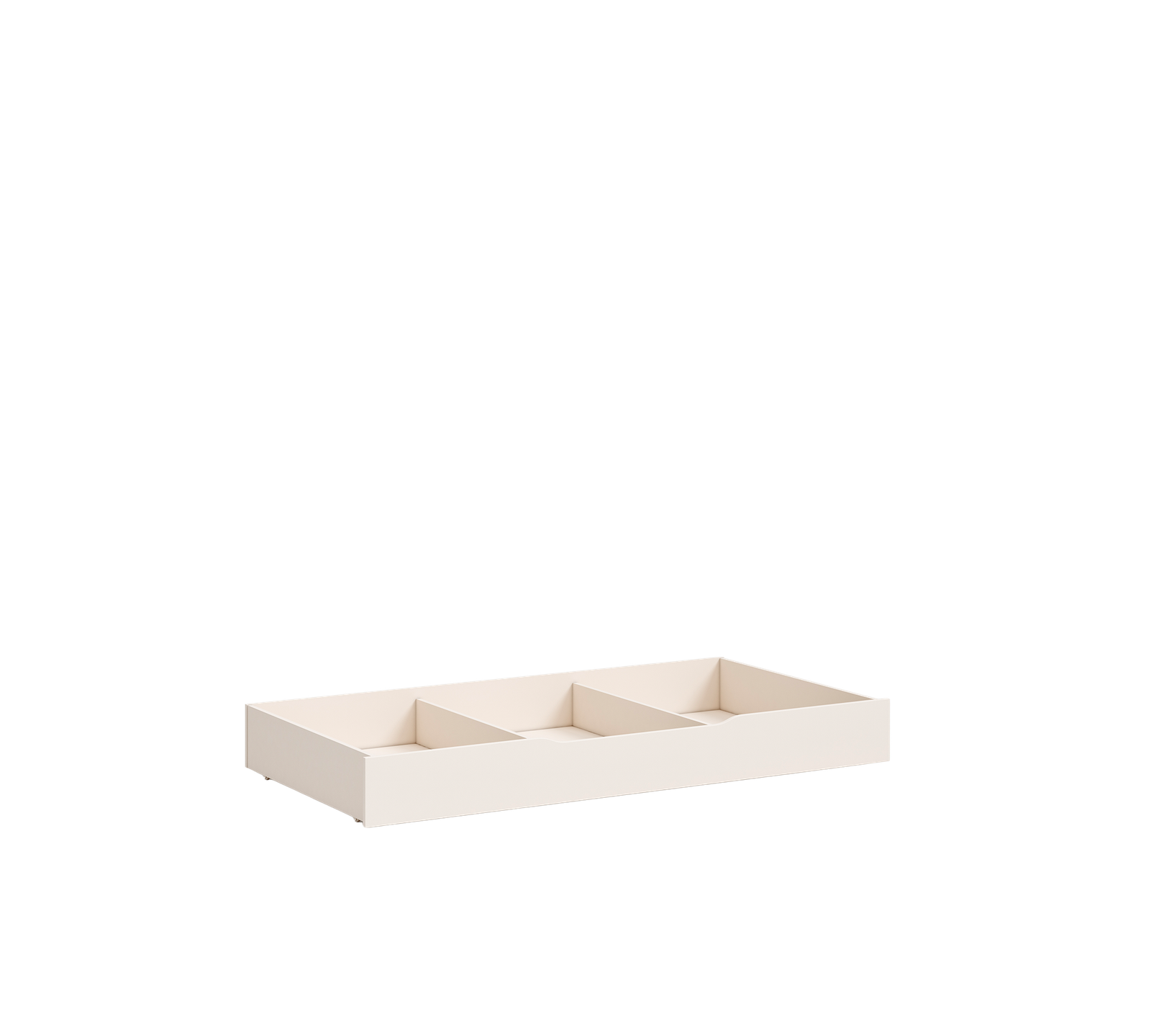 Varia Cream Bunk Bed Under-Drawer With Partitions by Cilek