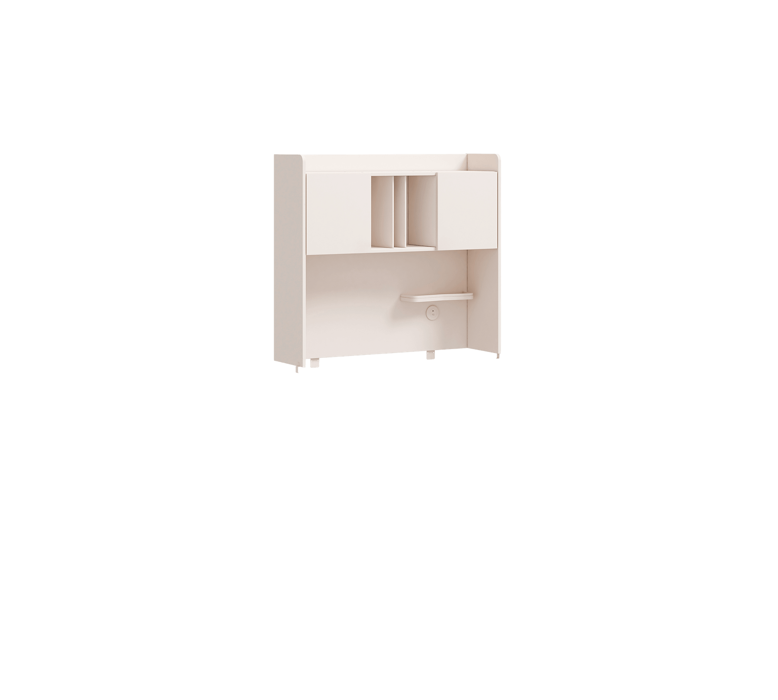 Varia Cream Study Unit With Cabinet by Cilek