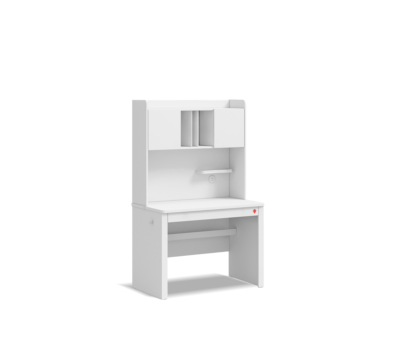 Varia White Study Unit With Cabinet by Cilek