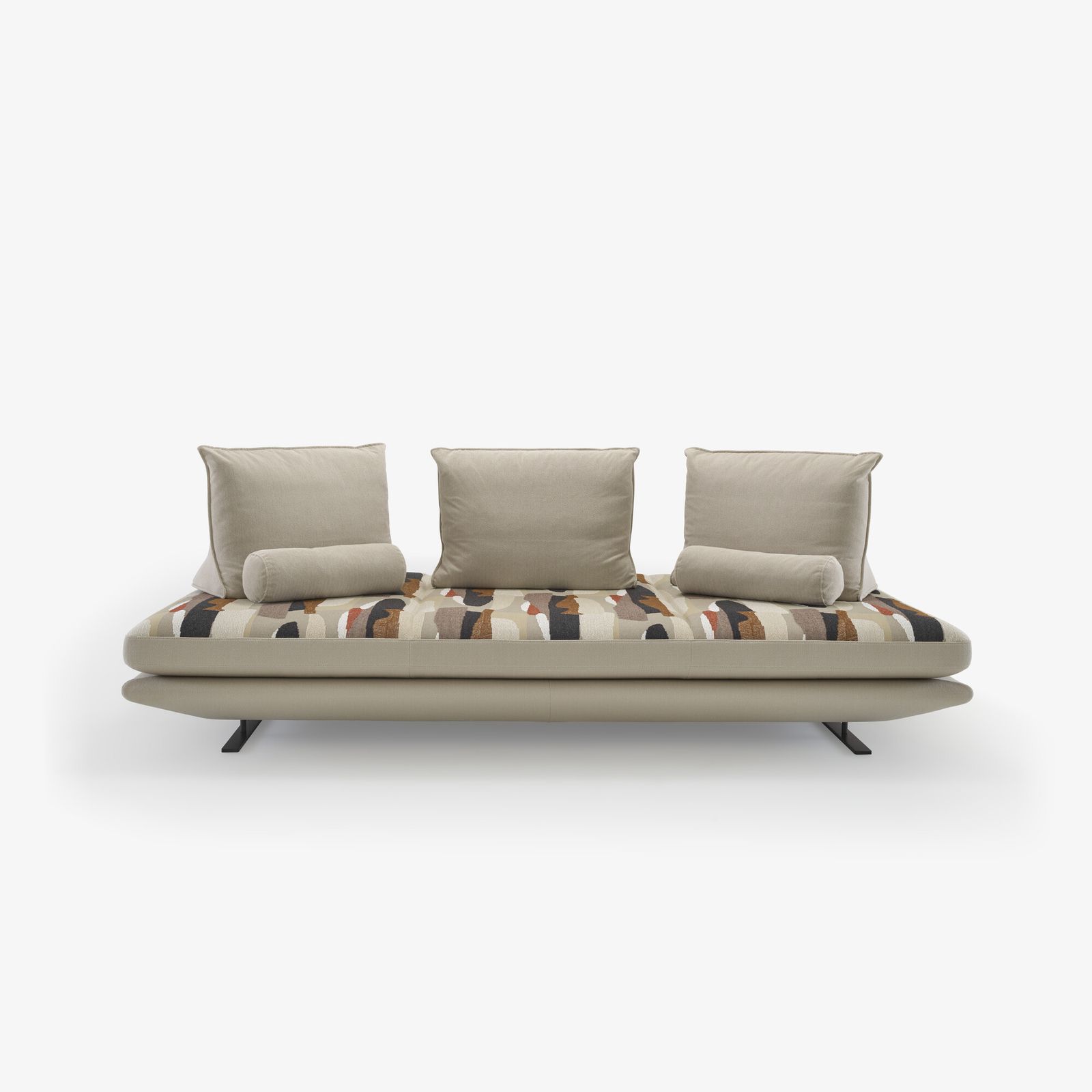 Prado cadence Large settee depth 120 by Cinna