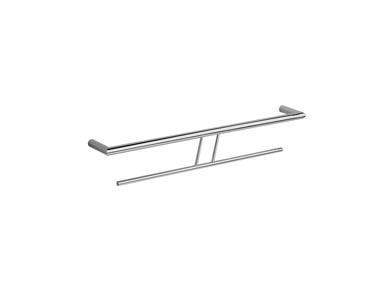 Double towel holder BATHROOM ACCESSORIES_SY090200 by Cisal