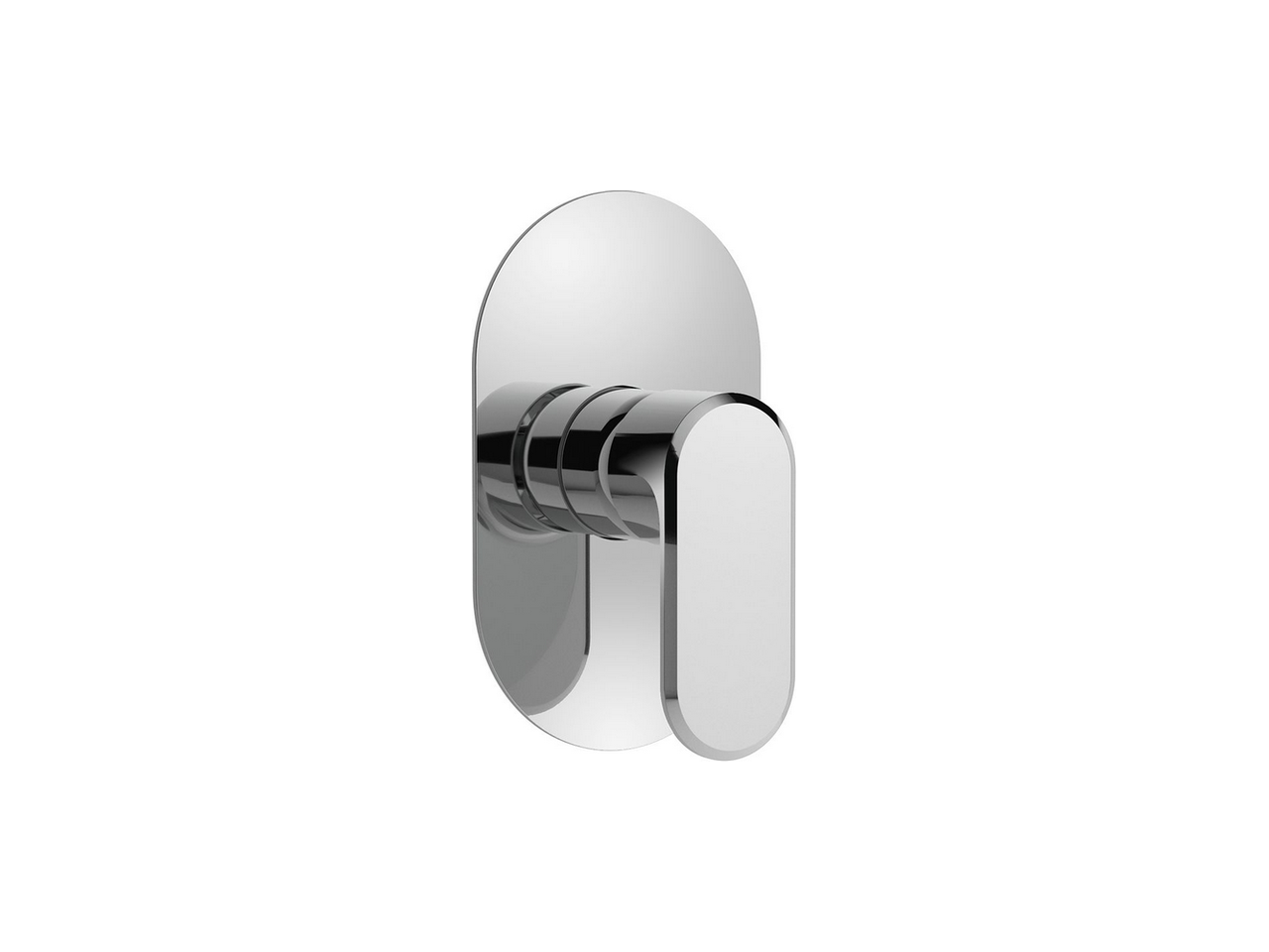 Exposed part for concealed S.L. shower valve LINEAVIVA_LV003000 by Cisal