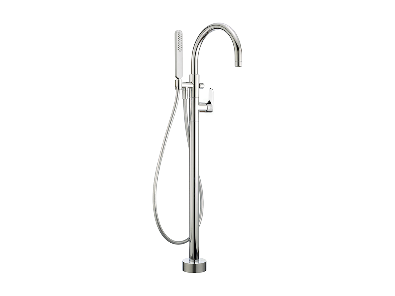 Exposed part for single-lever bath shower mixer LINEAVIVA_LV014200 by Cisal