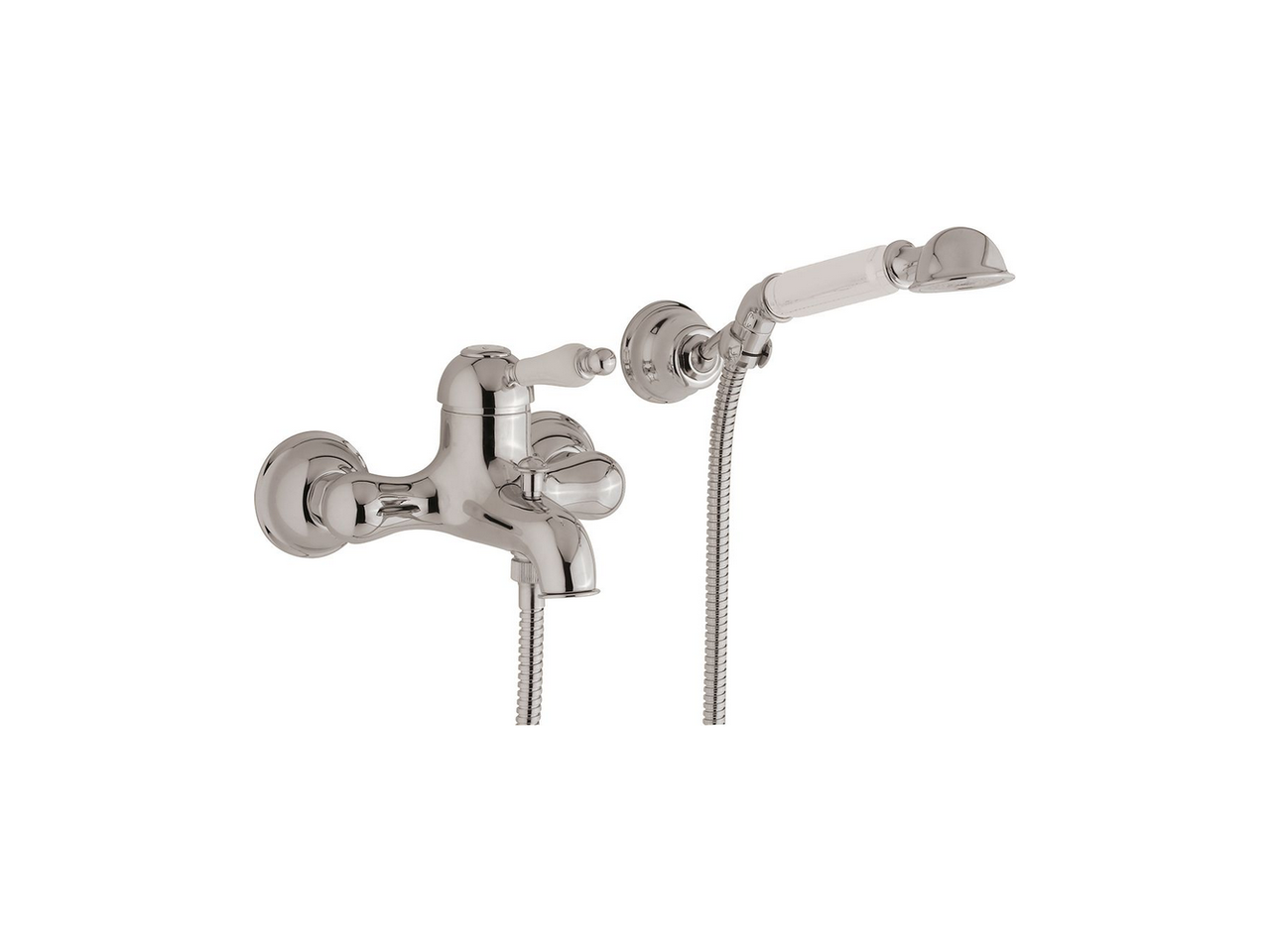 Single lever bath mixer, with shower set ARCANA EMPRESS_EM000120 by Cisal