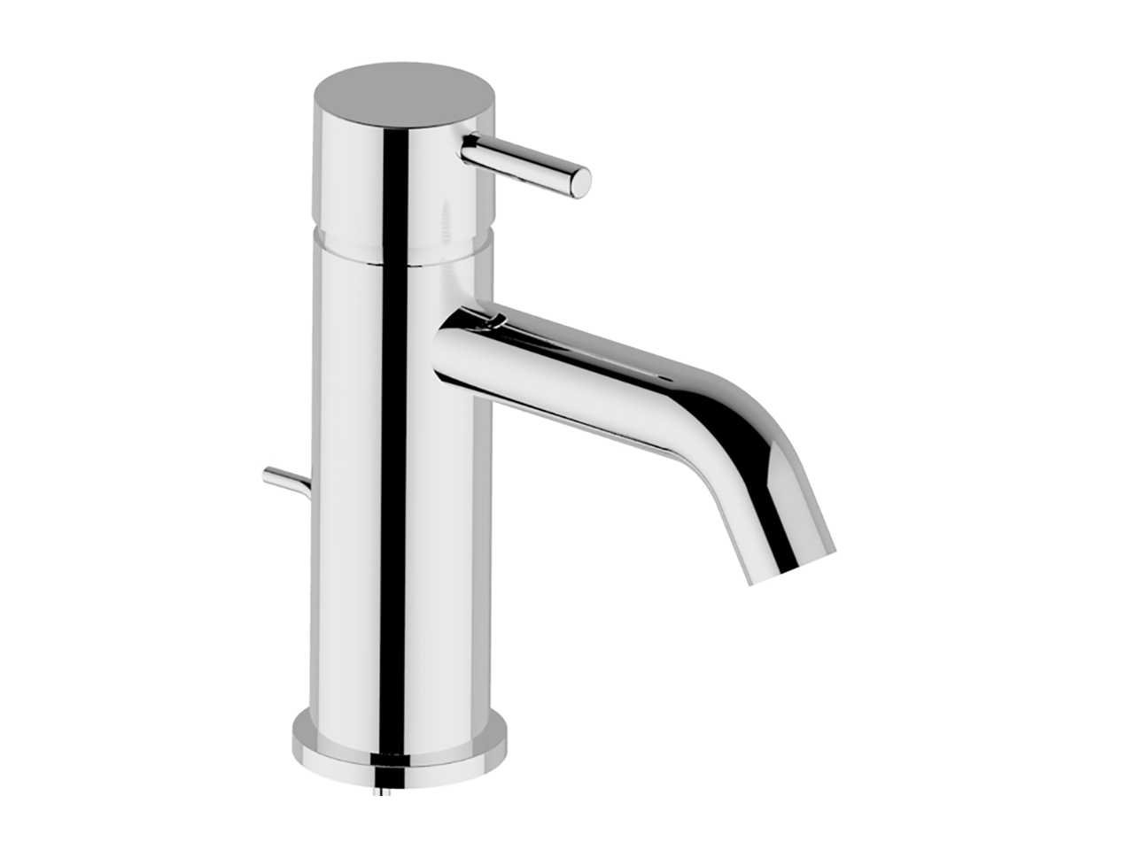 Single lever washbasin mixer NUOVA LESS_LN000510 by Cisal