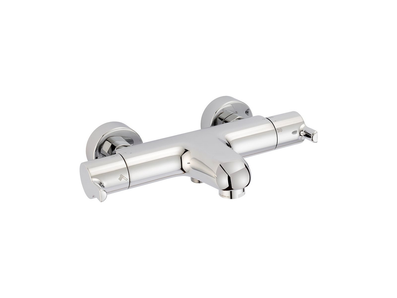 Thermostatic bath mixer TENDER_C2T21010 by Cisal