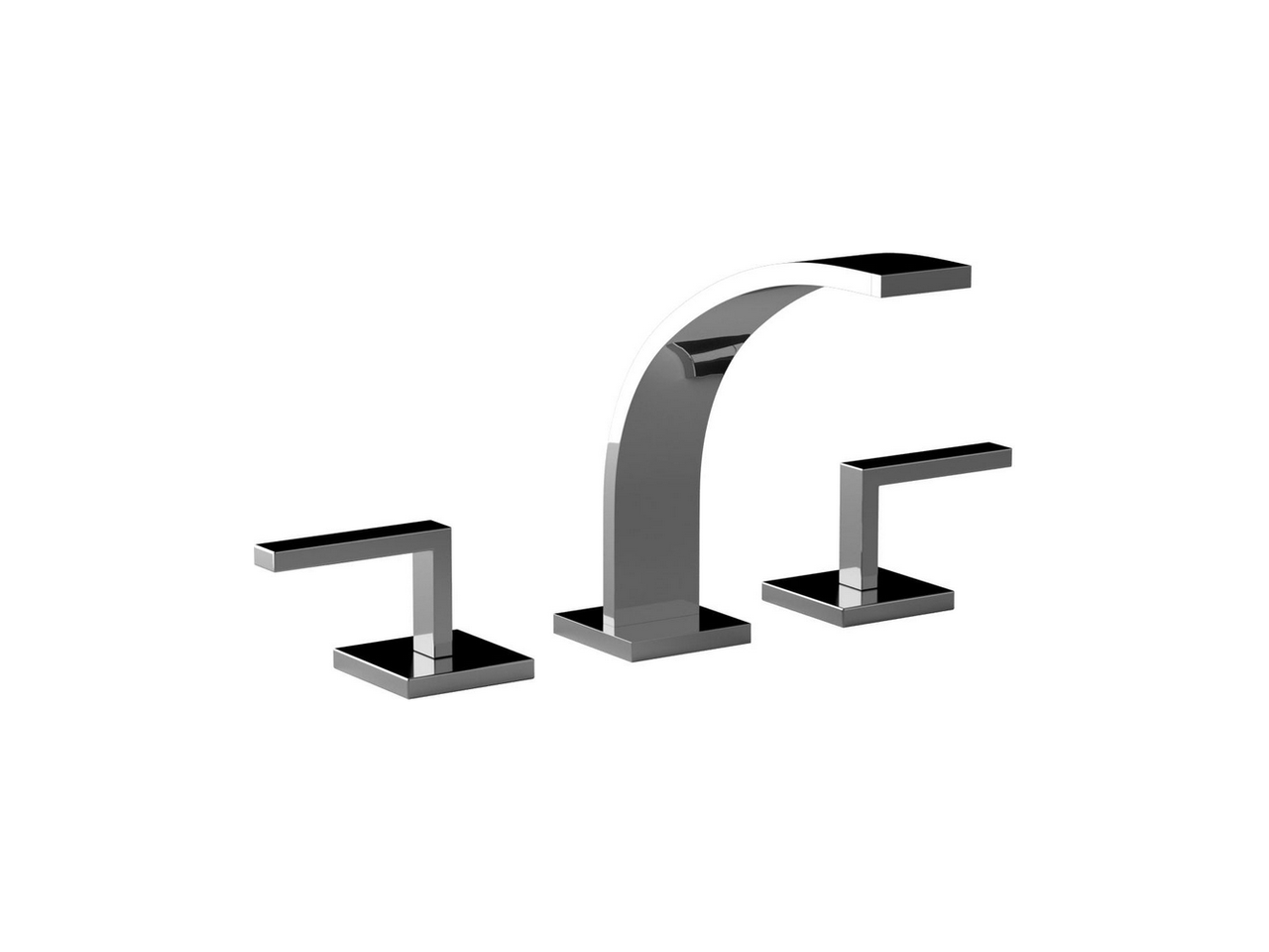 Washbasin 3-holes mixer WAVE_WA001021 by Cisal