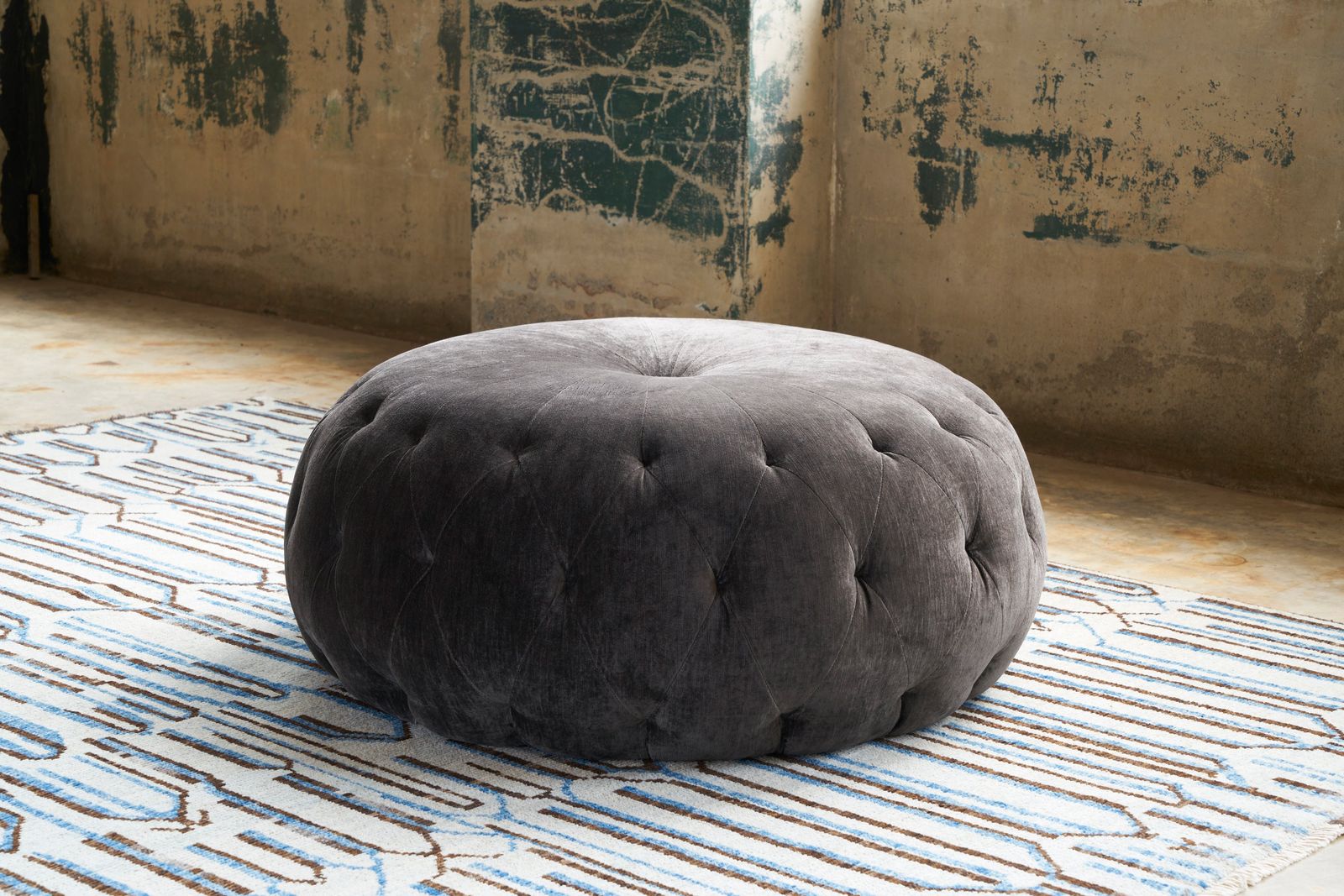 Pouf Ottoman 43 by Cisco Brothers