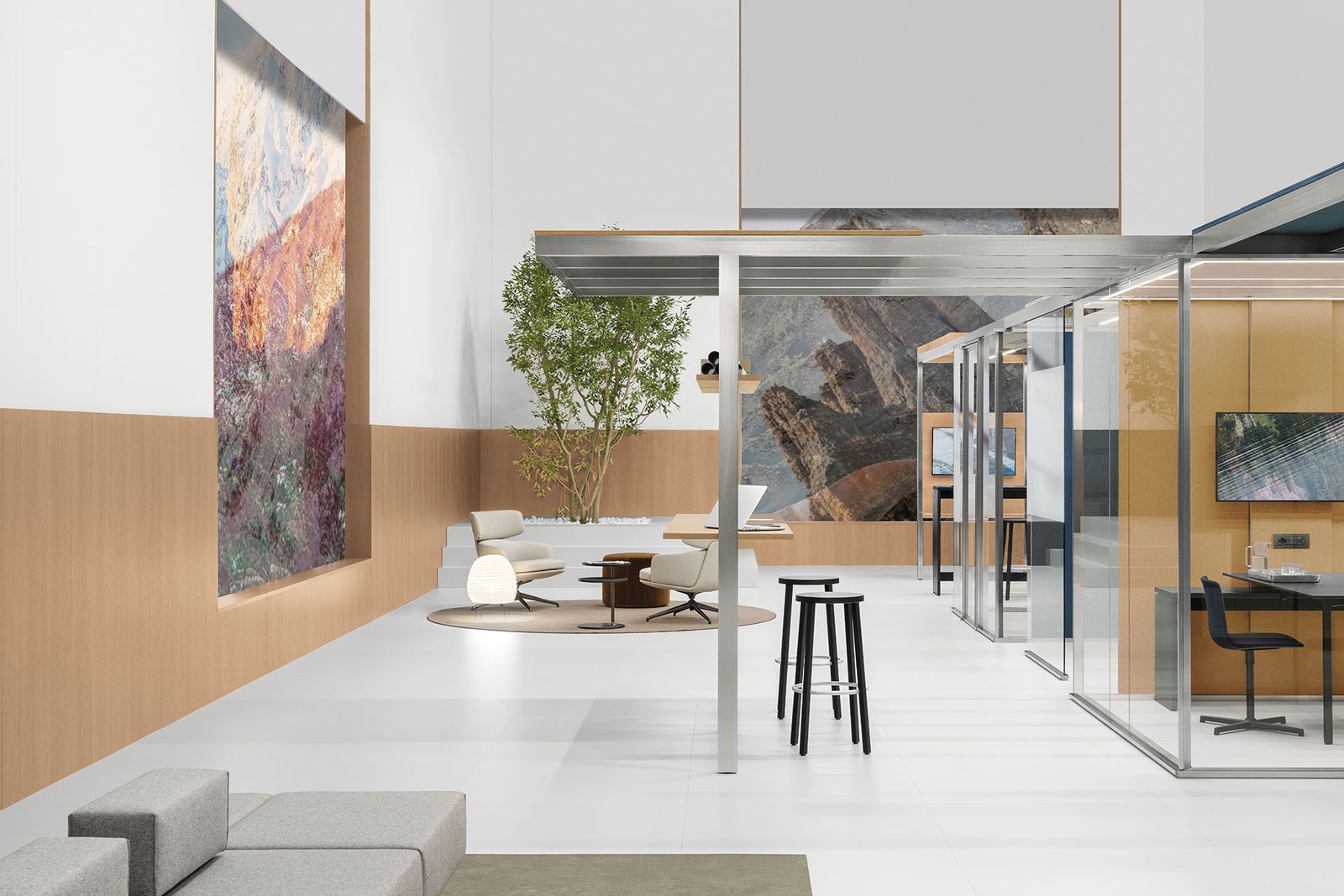 CSS_Village - acoustic meeting box by Citterio