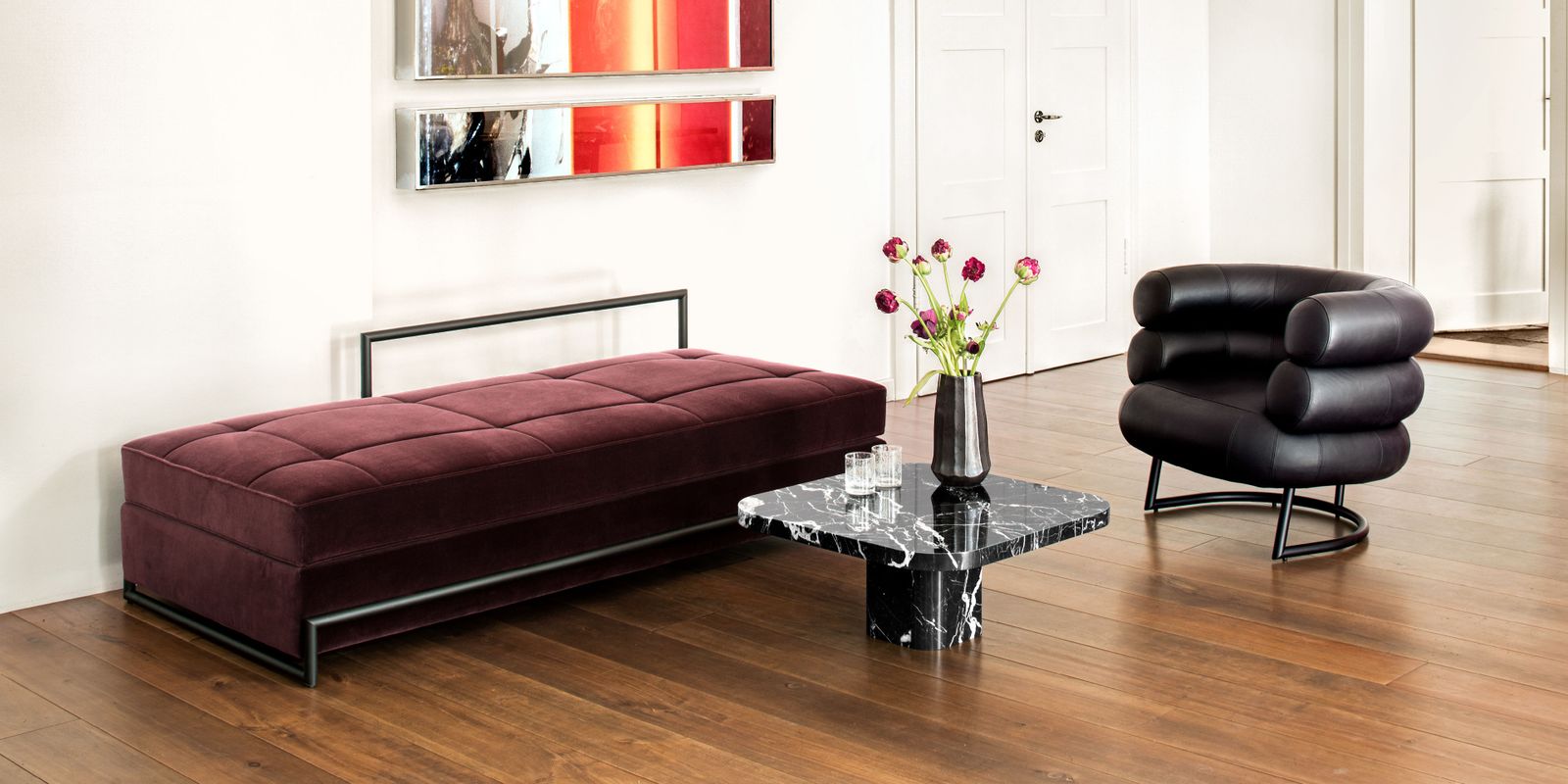 Bow Coffee Table No.[nbsp]3 Marble by ClassiCon
