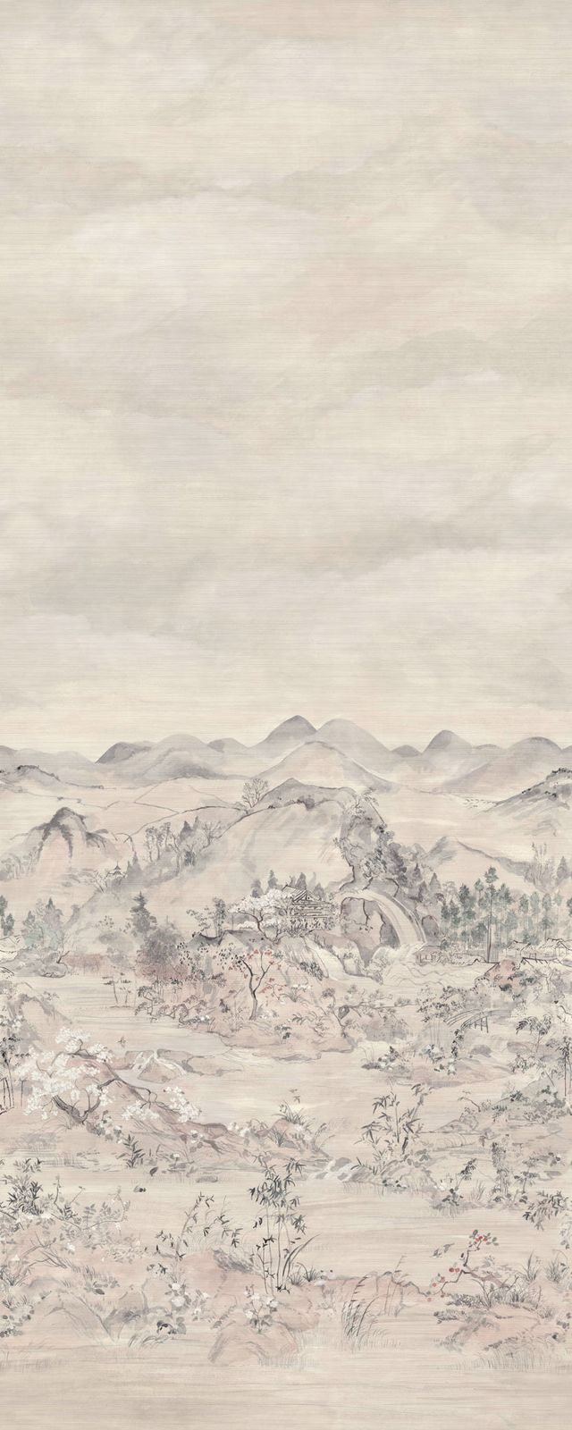 Japanese Chinoiserie - Grasscloth by Cole & Son