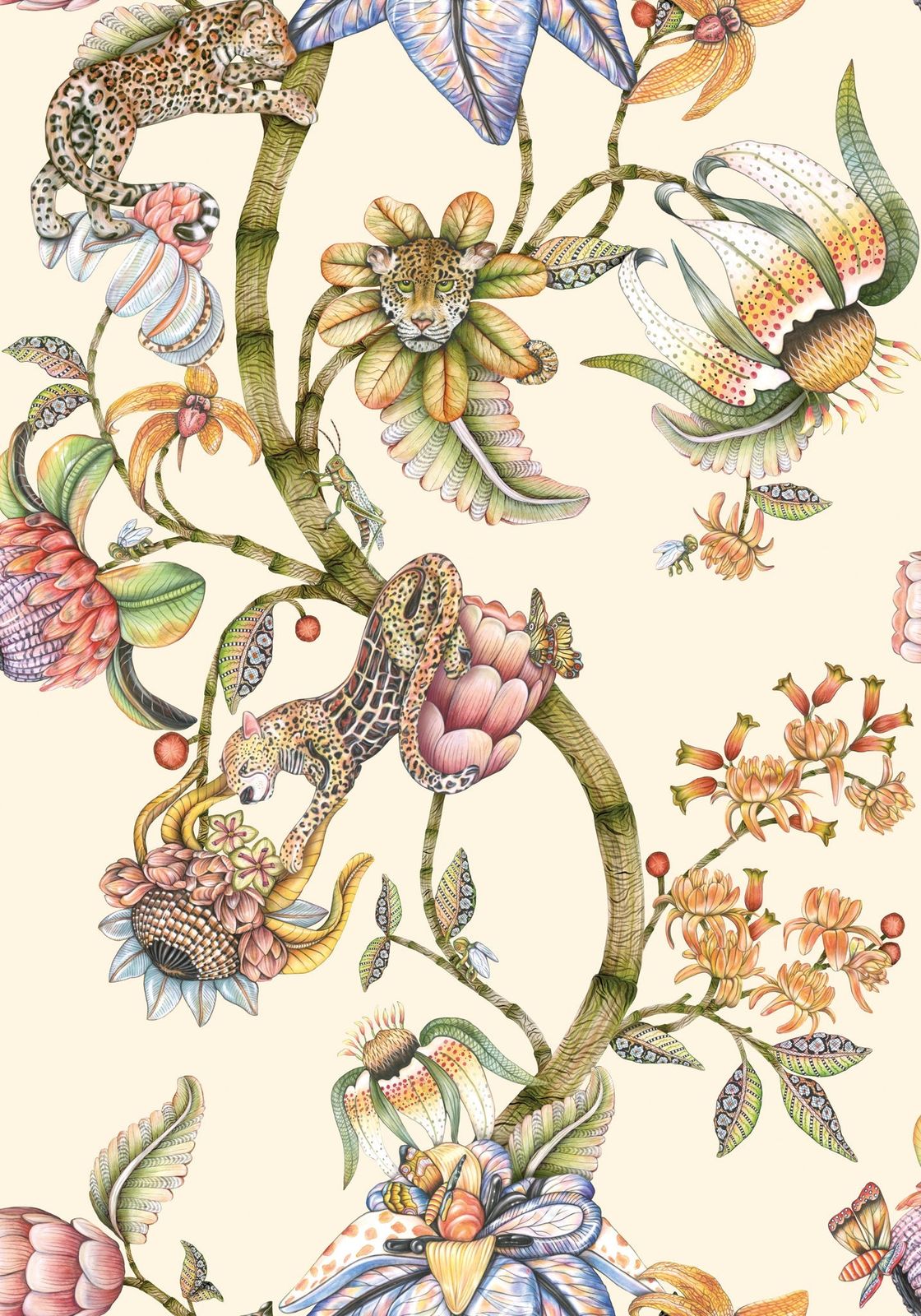Protea Panthera by Cole & Son