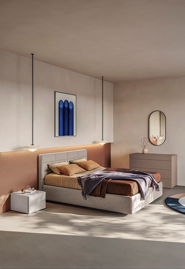 The warm and material residence by Colombini Casa