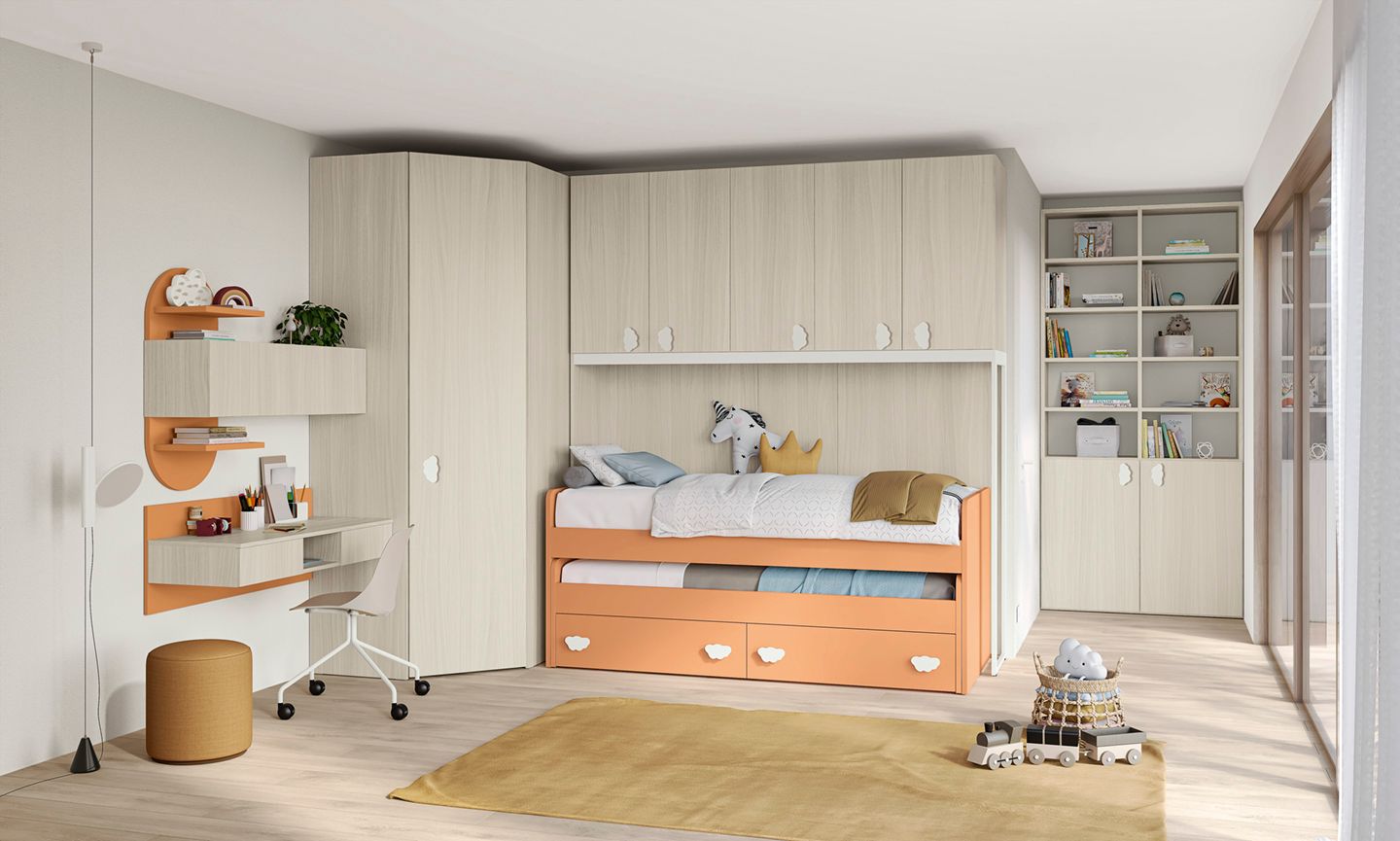 With metal support by Colombini Casa
