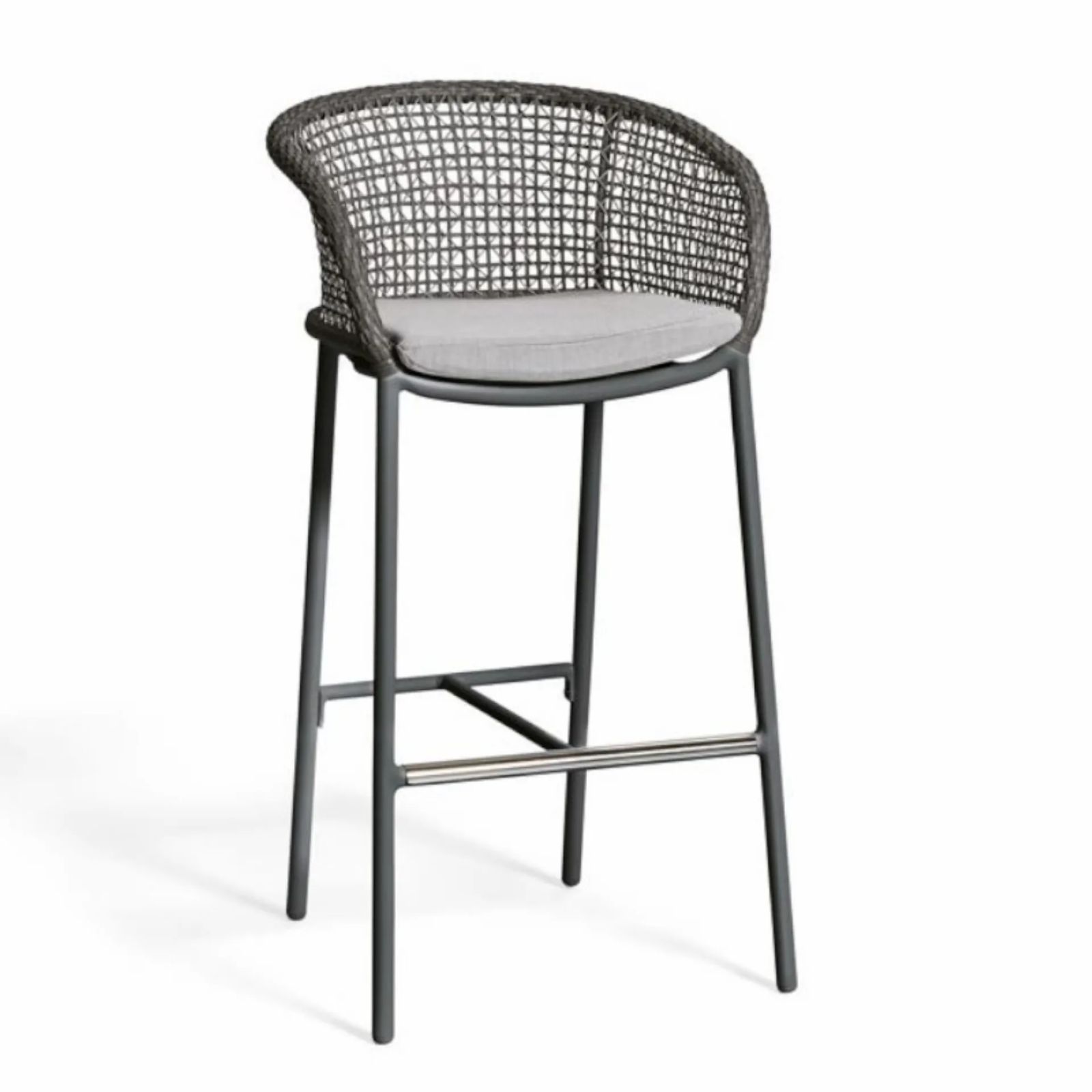 Nest Barstool Anthracite by Contral