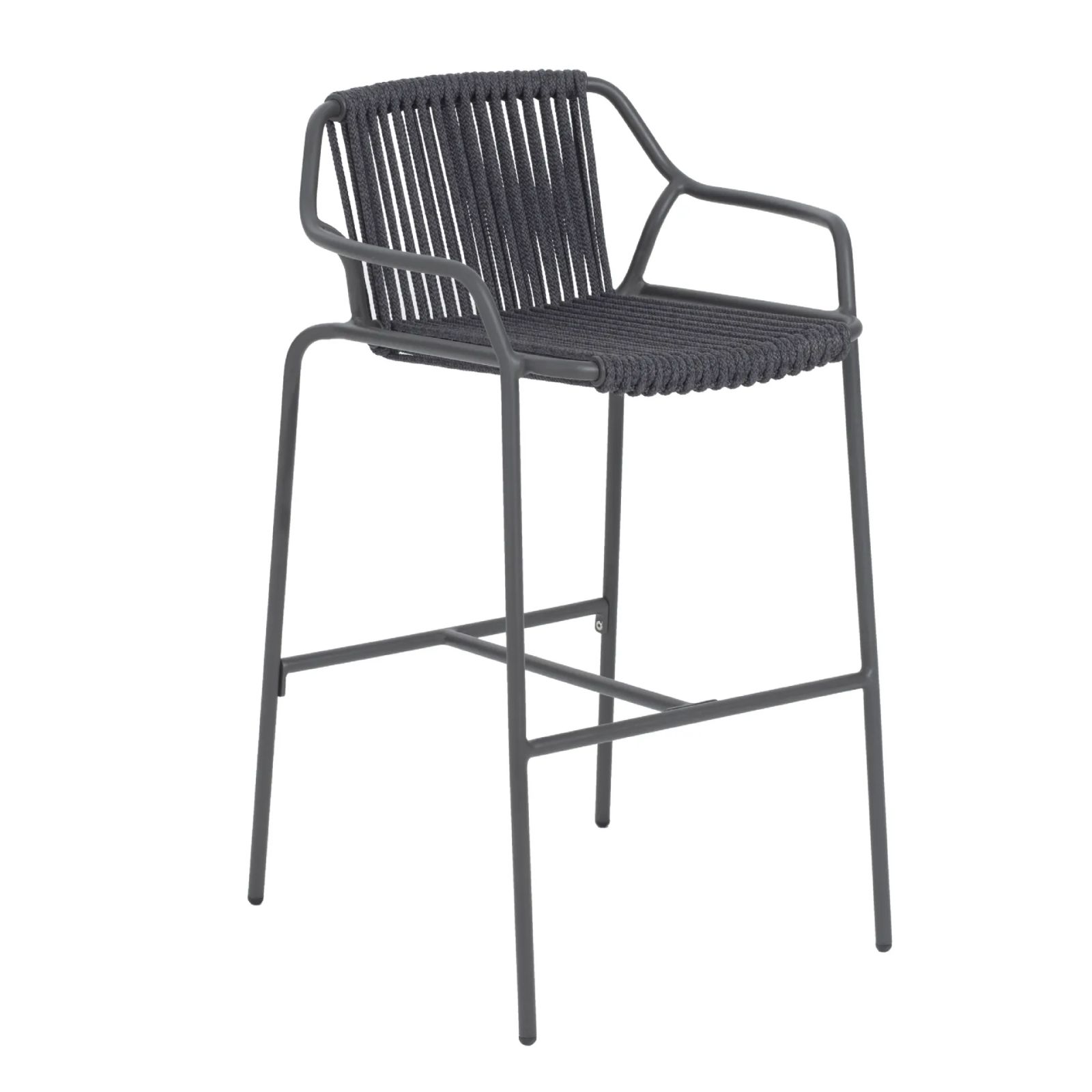 Easy Barstool Anthracite by Contral
