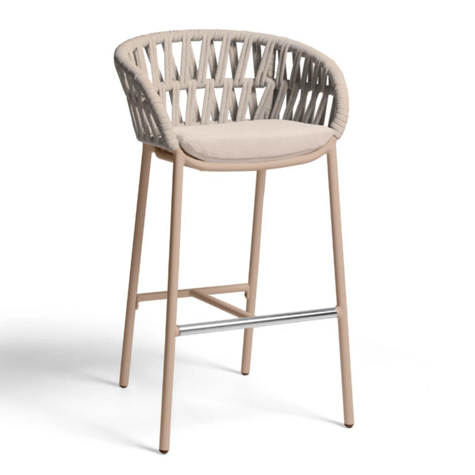 Manila Barstool Ecru by Contral