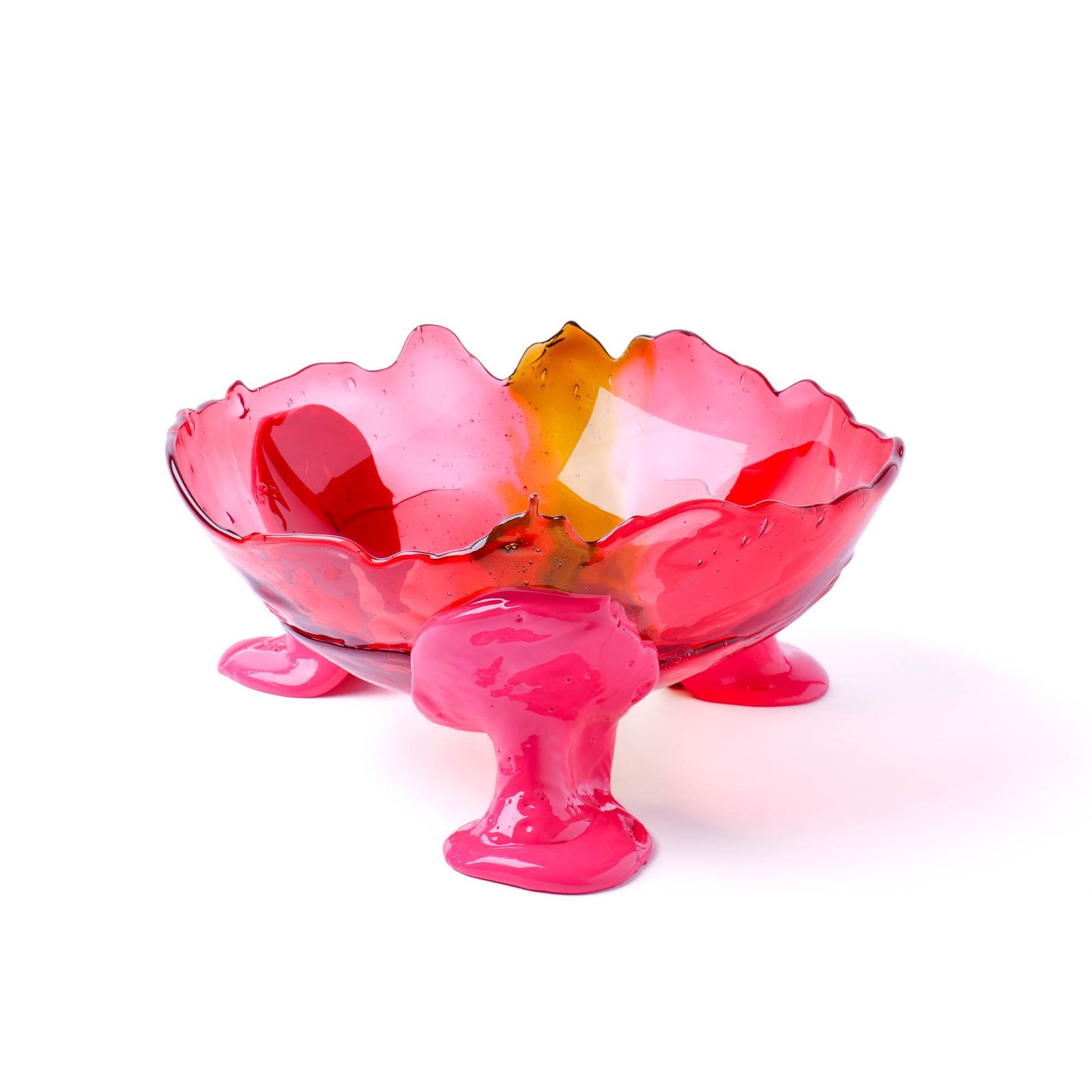 Big Collina Extra Colour M - Clear Light Fuchsia, Brown, Matt Fuchsia by corsi design