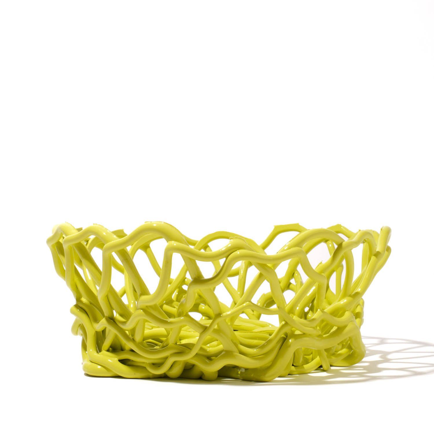 Tutti Frutti II Basket - Matt Fluo Yellow by corsi design
