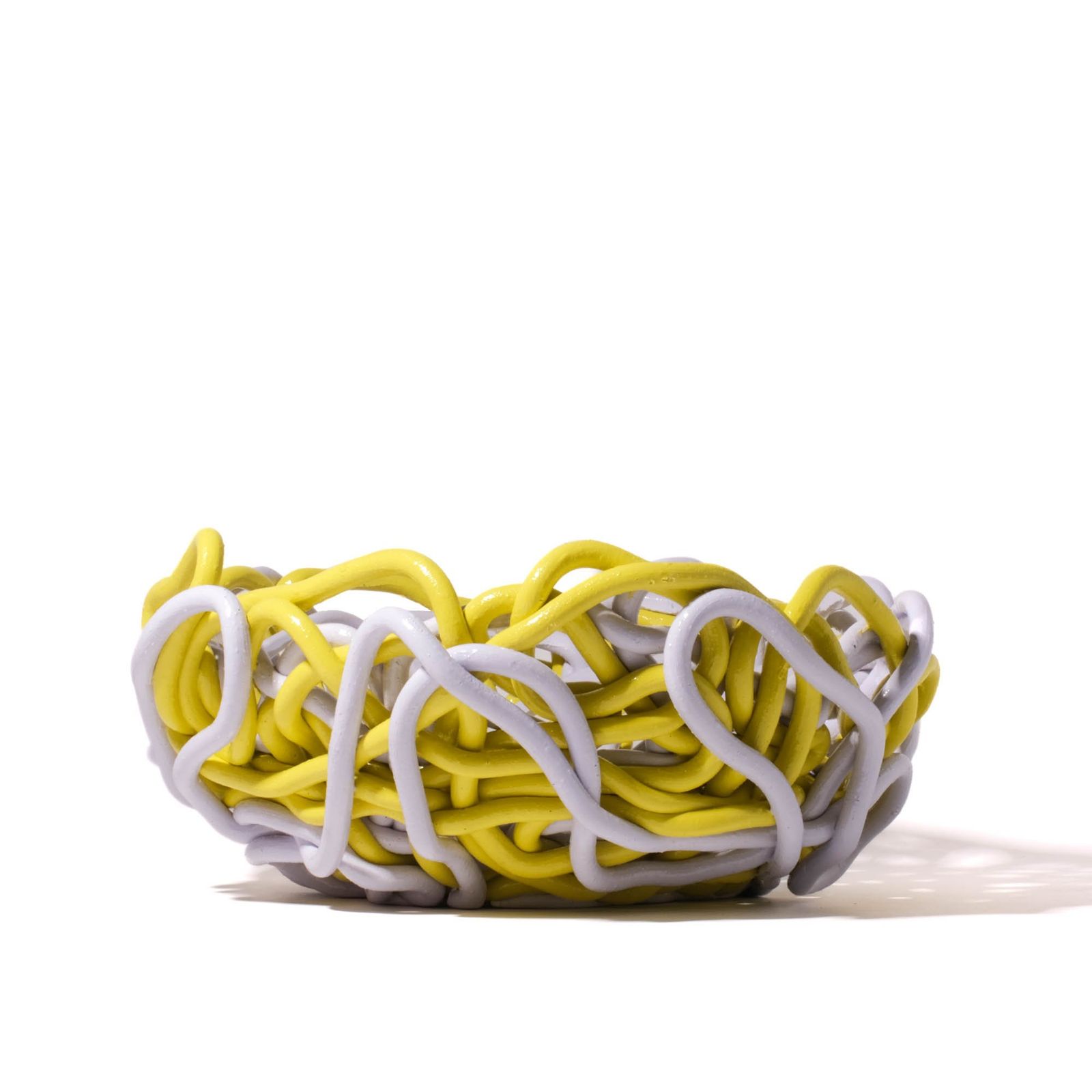 Tutti Frutti II Special Basket - Lilac, Fluo Yellow by corsi design