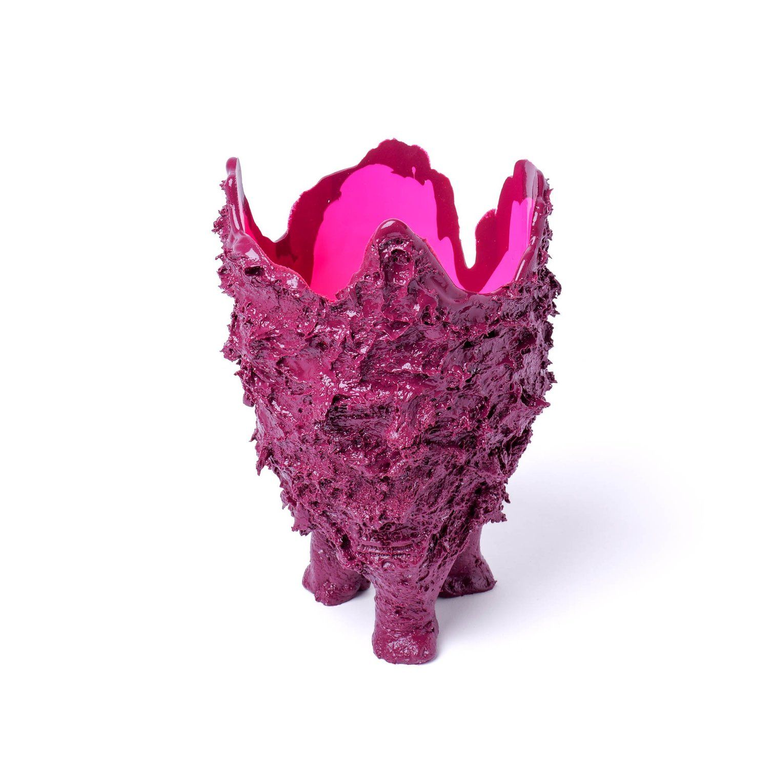 Lava Vase - Cherry, Fluo Fuchsia by corsi design