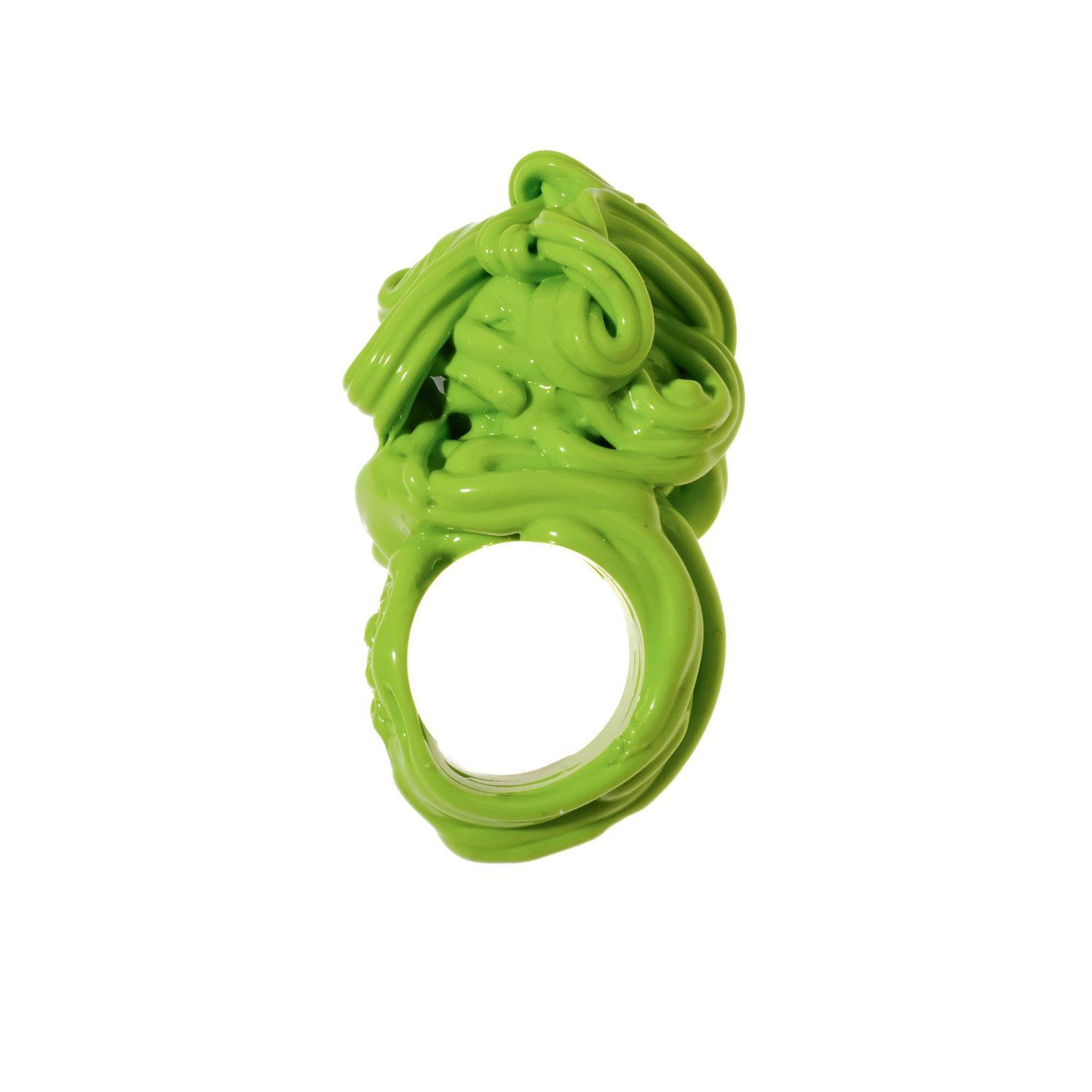 Spaghetti Ring - Matt Lime 2 by corsi design