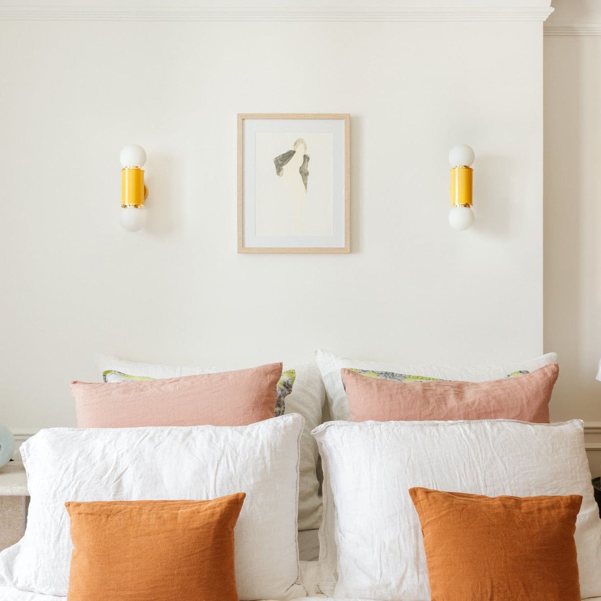 The Hélène wall light - Ambre by COSIN Paris