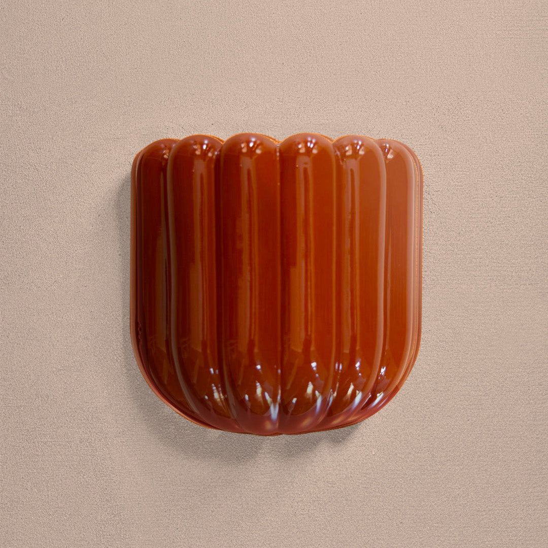The Cannelle wall light - Terracotta by COSIN Paris