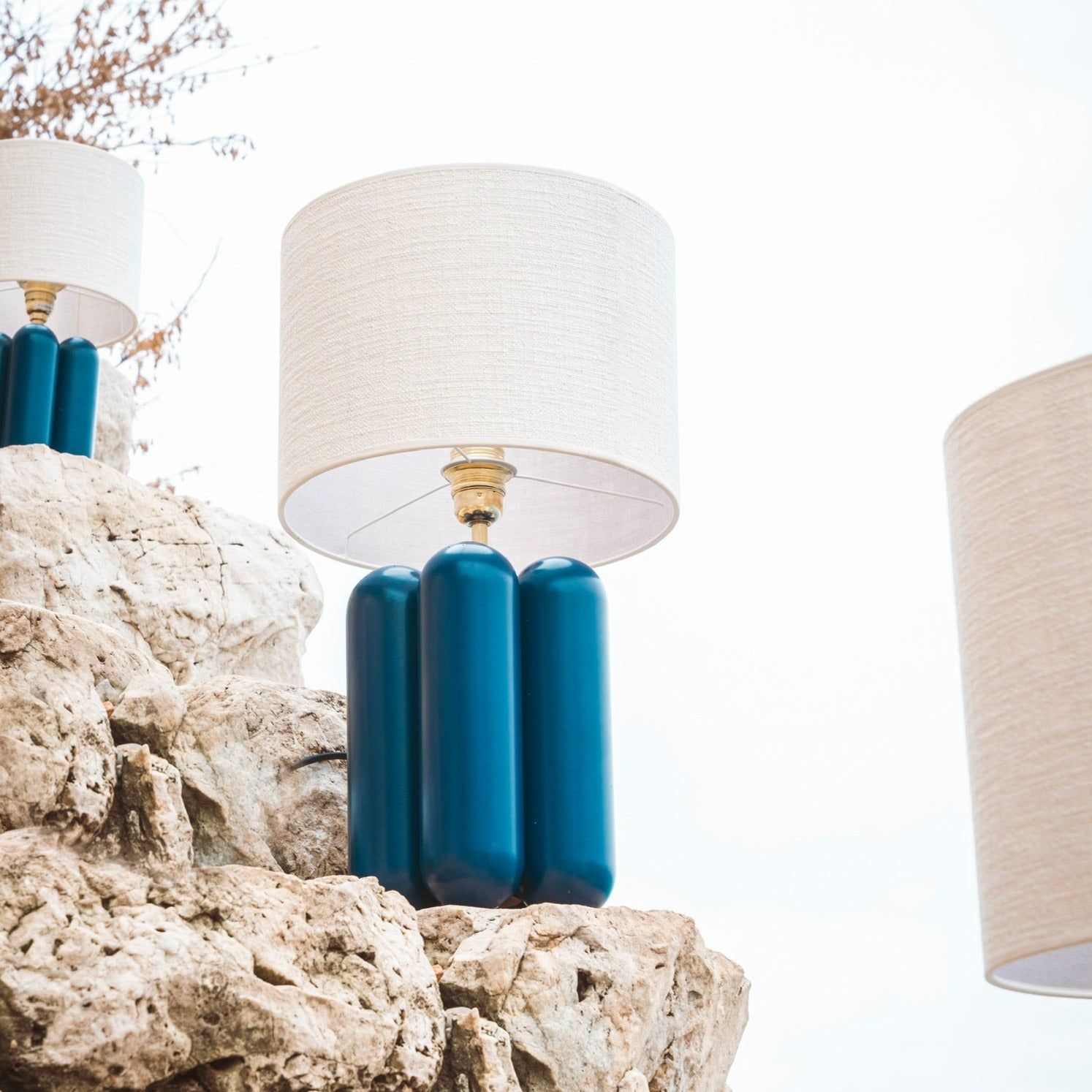 The Charlotte Lamp - Midnight Blue by COSIN Paris