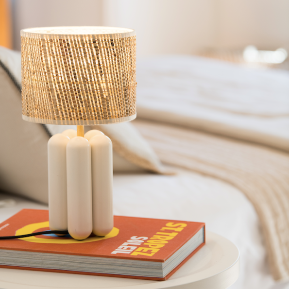 The Little Charlotte Lamp - Cream White  by COSIN Paris