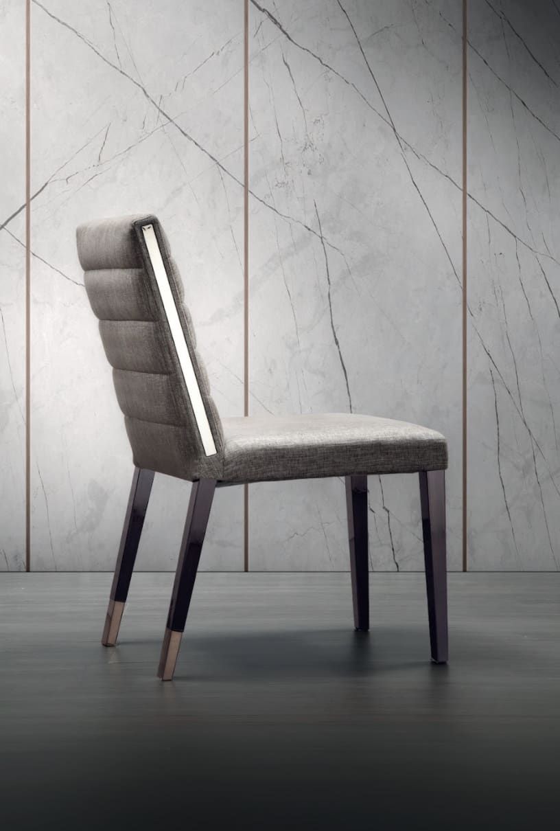 ASTON - Upholstered fabric chair by Costantini Pietro