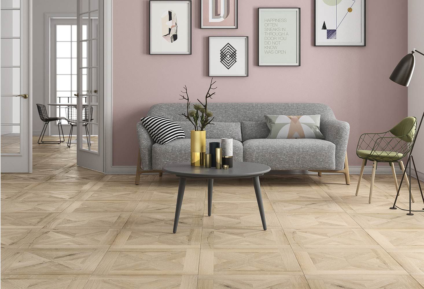 Quadrotte Oak by CP Parquet