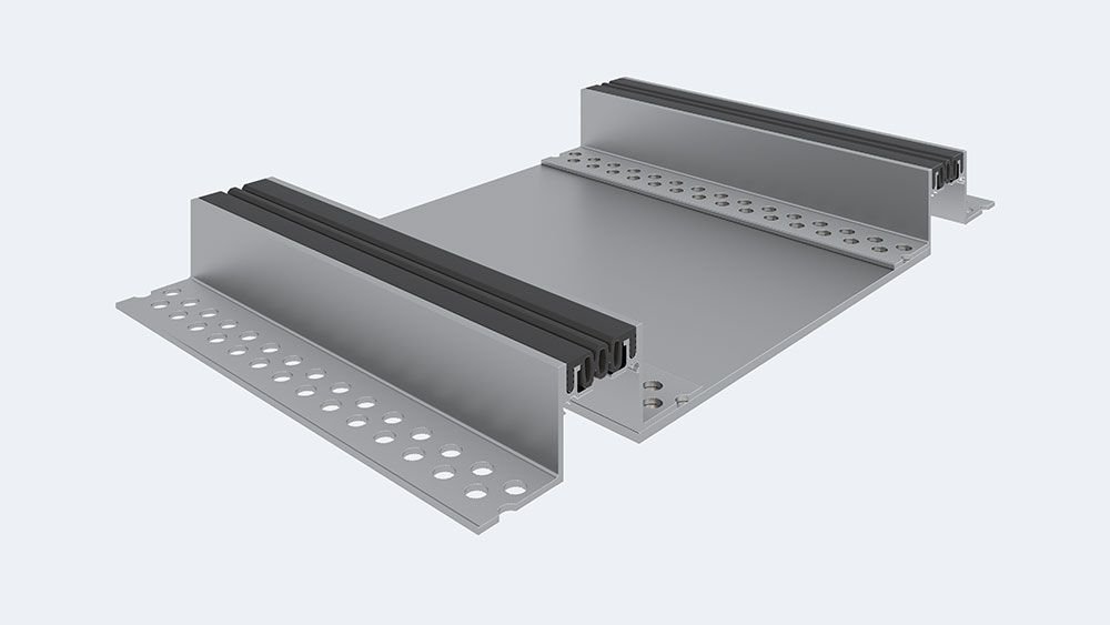 Doppio B1 55 Giunti di struttura per pavimenti per varchi di grandi dimensioni by CPR GIUNTI