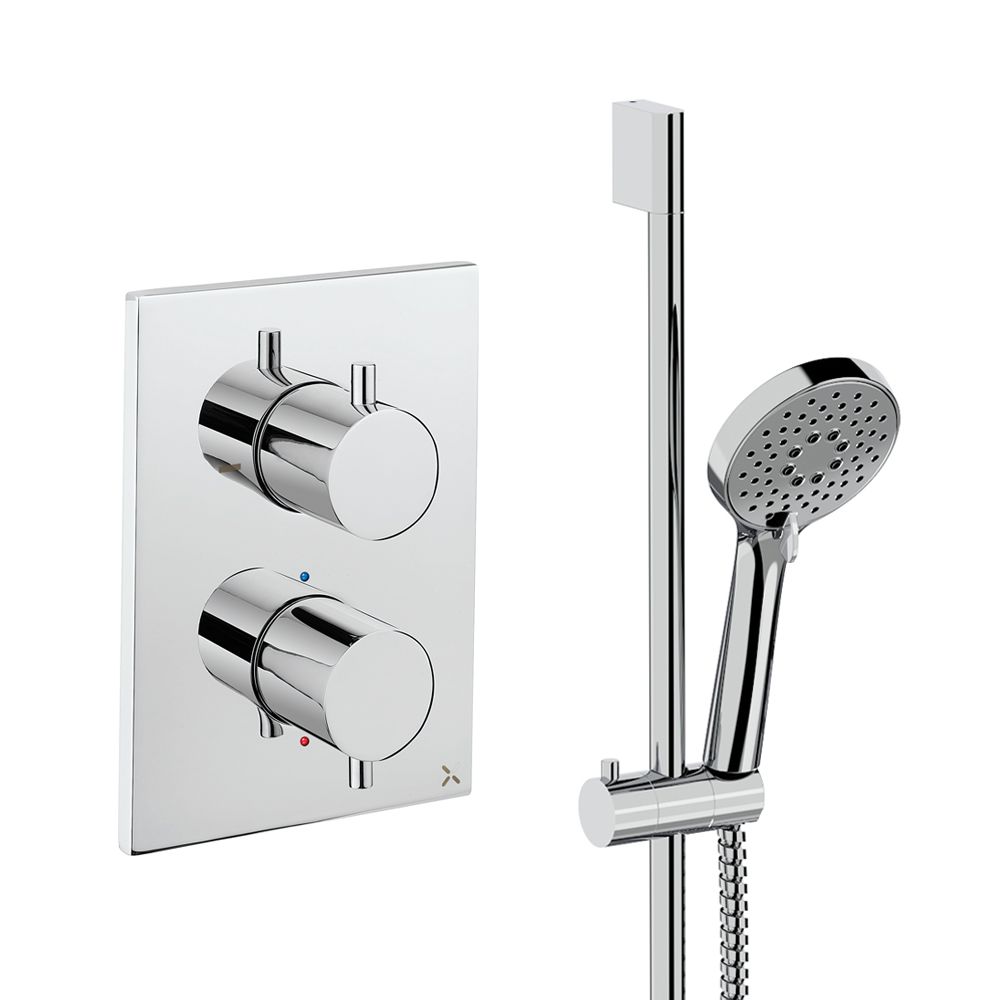 Crossbox Shower Handset Set 2 by Crosswater