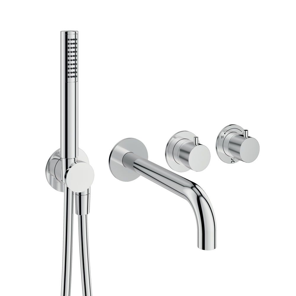 Module Shower Set 10 with Handset & Bath Spout by Crosswater