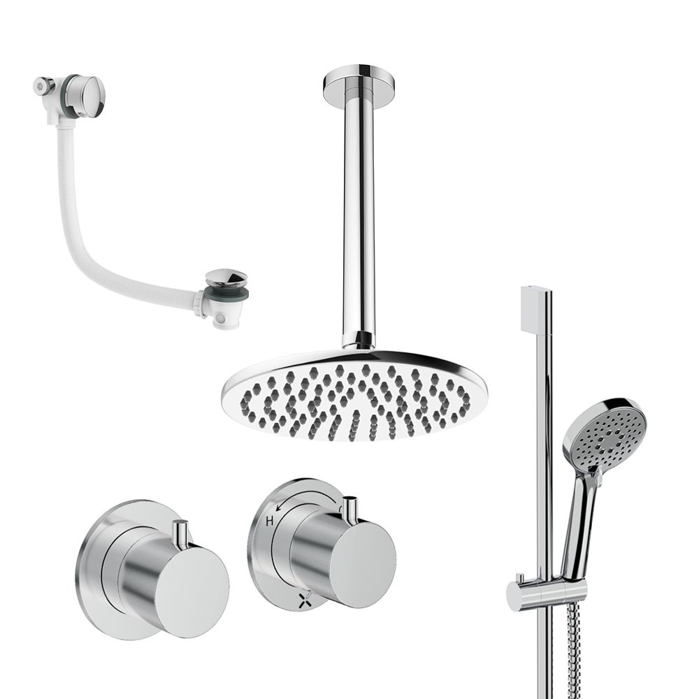 Module 3 Outlet Shower Set 7 by Crosswater