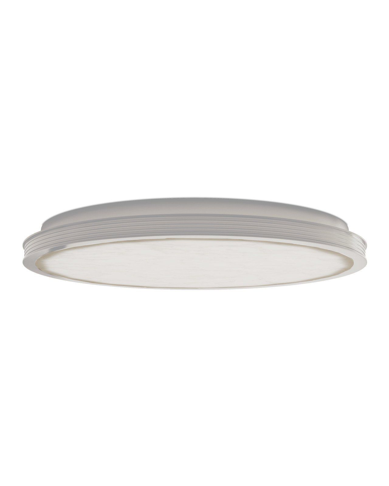 Aydan Large Antique Nickel Flush Mount by Currey and Company
