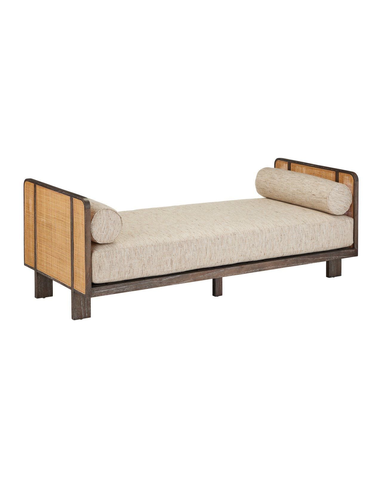 Celebes Settee, Calcutta Linen by Currey and Company