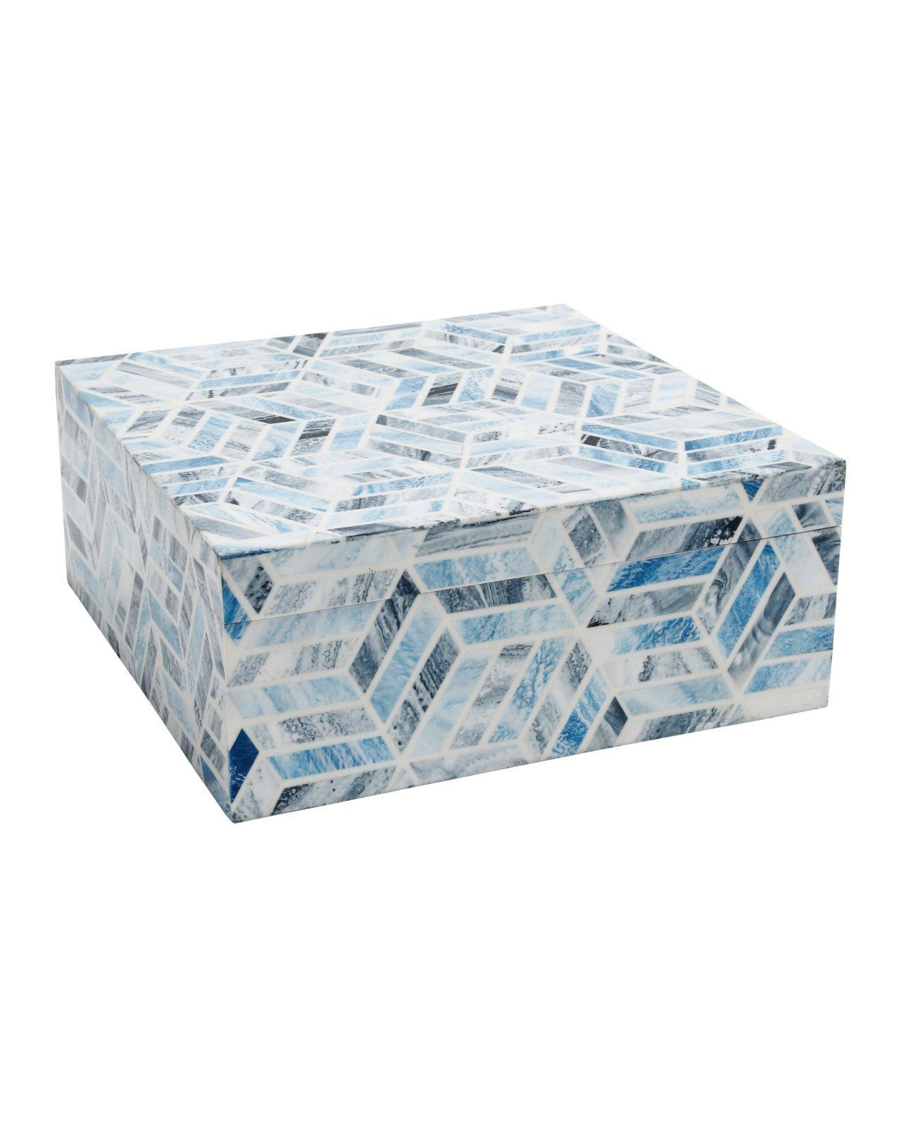Chance Blue Box by Currey and Company
