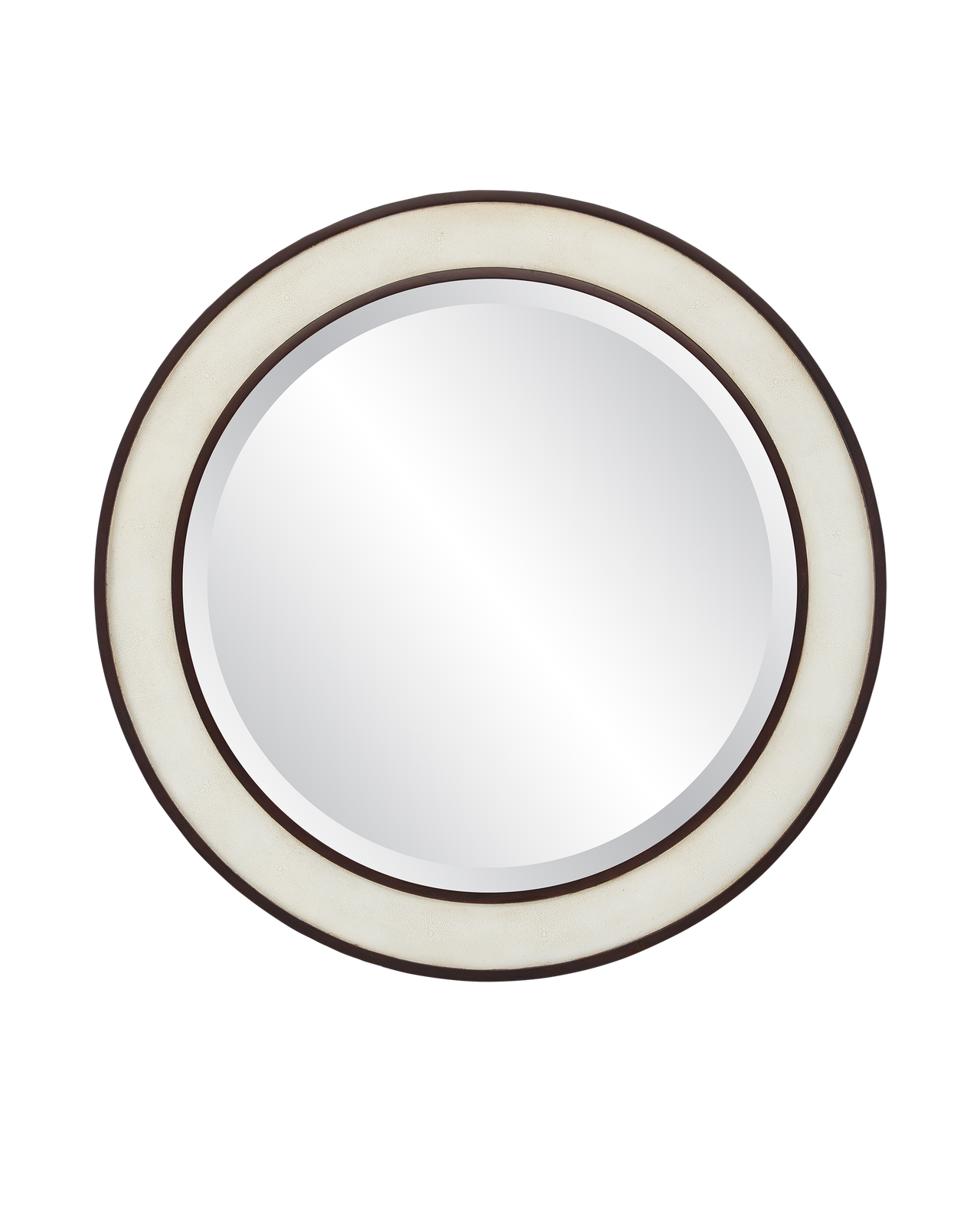 Evie Round Mirror by Currey and Company