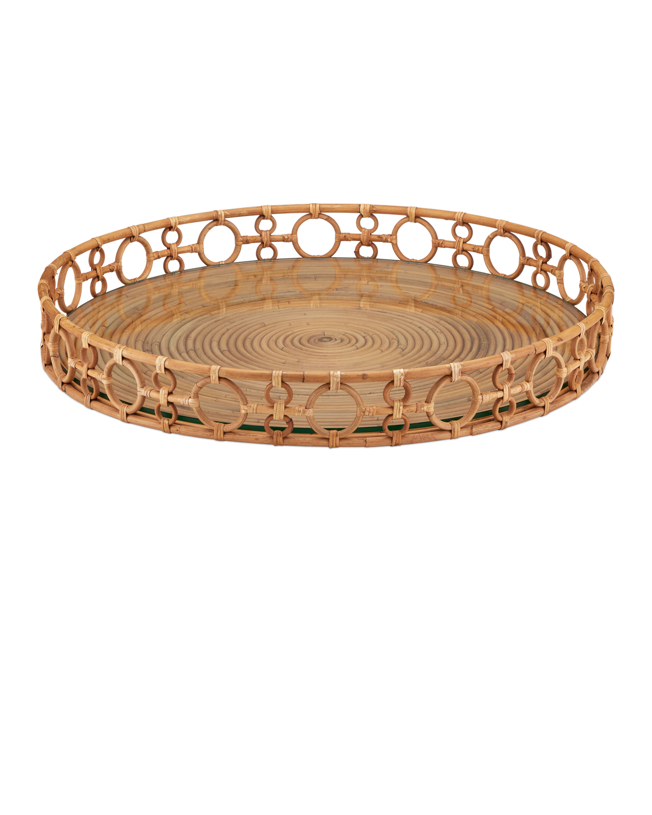 Tegal Decorative Serving Tray by Currey and Company