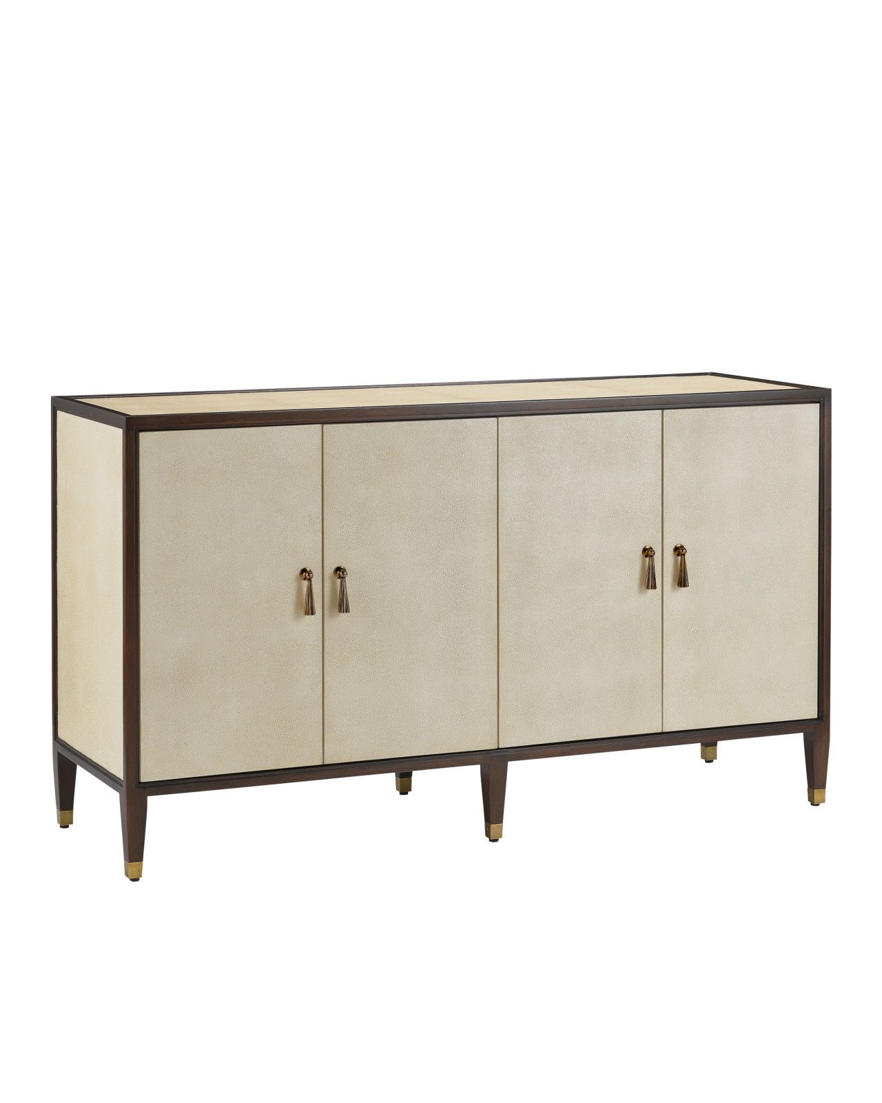 Evie Shagreen Credenza by Currey and Company