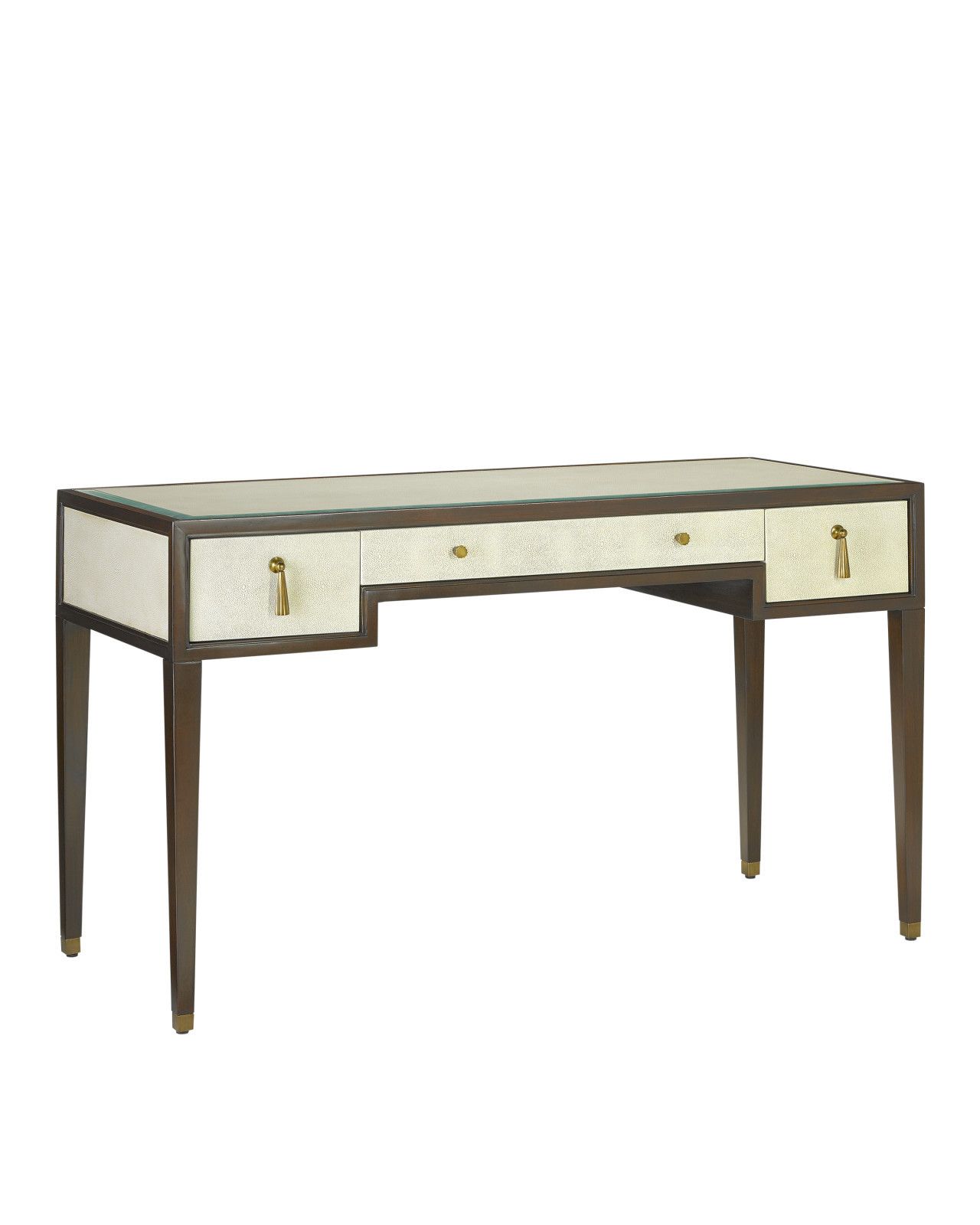 Evie Shagreen Desk by Currey and Company