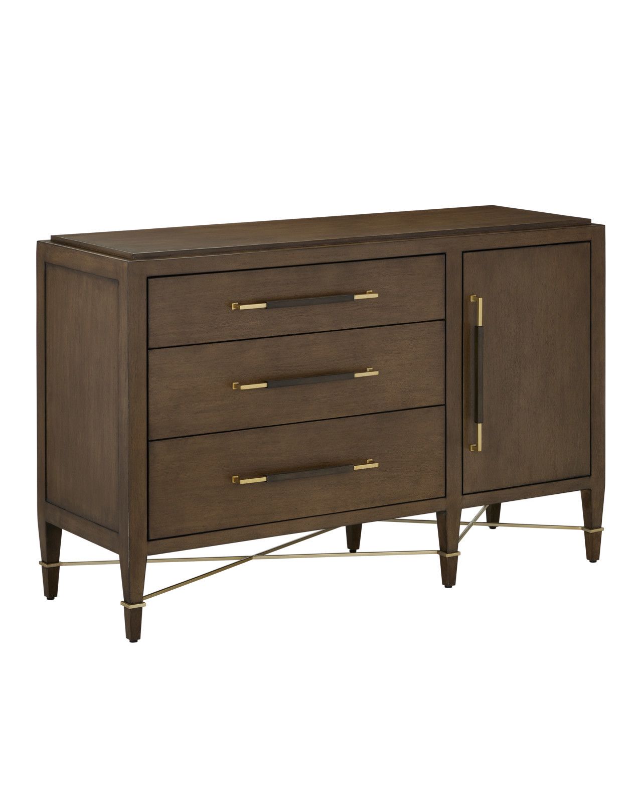 Verona Chanterelle Three-Drawer Chest by Currey and Company
