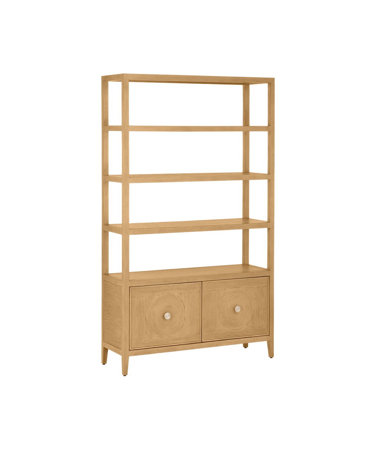 Santos Sea Sand Storage Etagere by Currey and Company