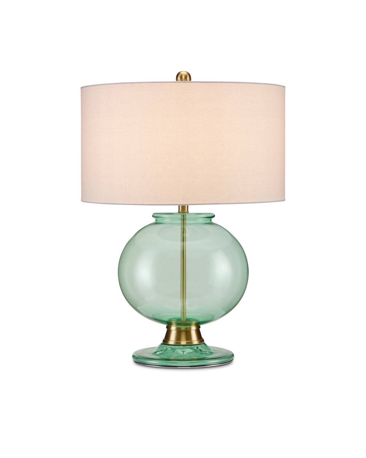 Jocasta Green Table Lamp by Currey and Company