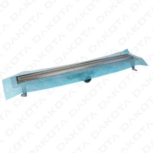 Linear Shower Drain Dakua+ Base Square by Dakota