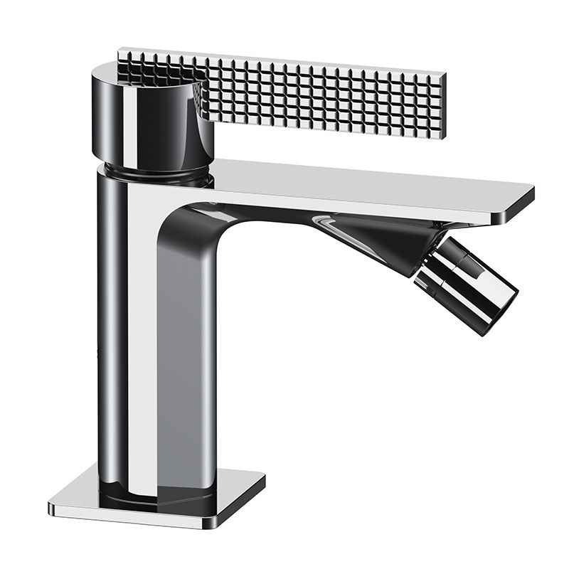 Single-lever bidet mixer, without waste and without rear hole on the mixer body. by Daniel Rubinetterie